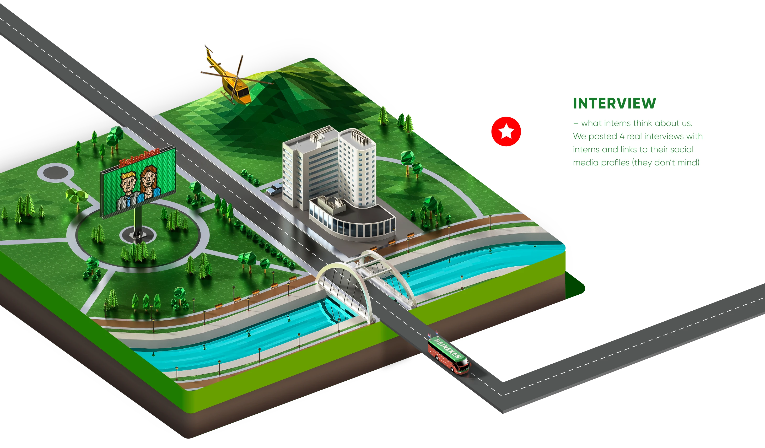 Internship at HEINEKEN — Изображение №4 — Интерфейсы, 3D на Dprofile