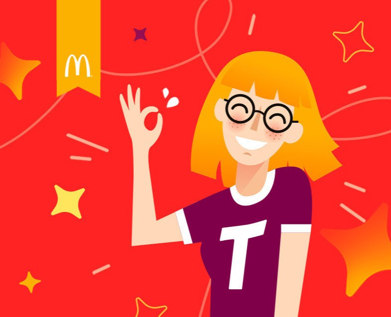Веб-страница для McDonalds — Интерфейсы, Анимация на Dprofile