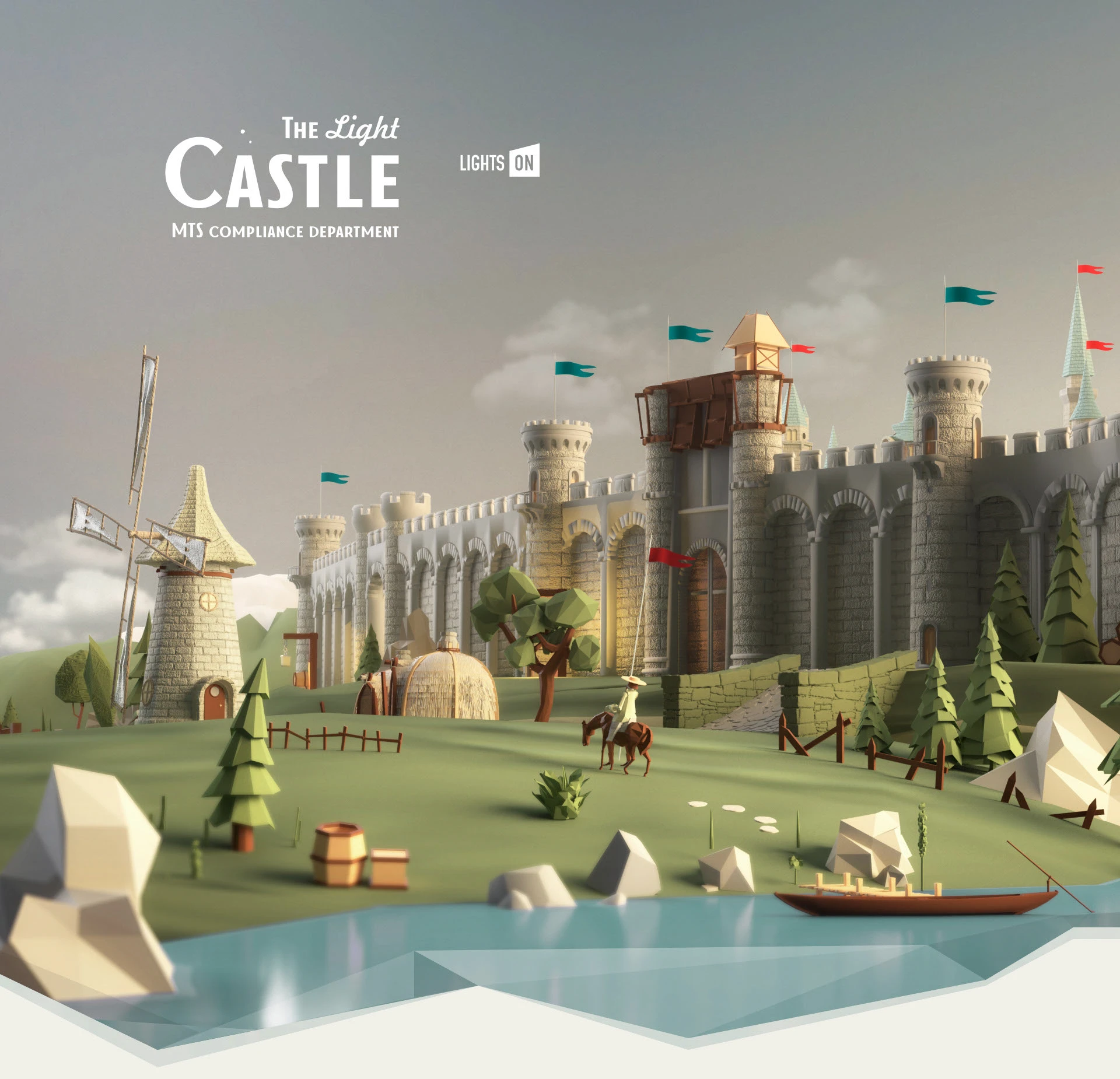 MTS Light Castle — Изображение №1 — Интерфейсы, Иллюстрация на Dprofile