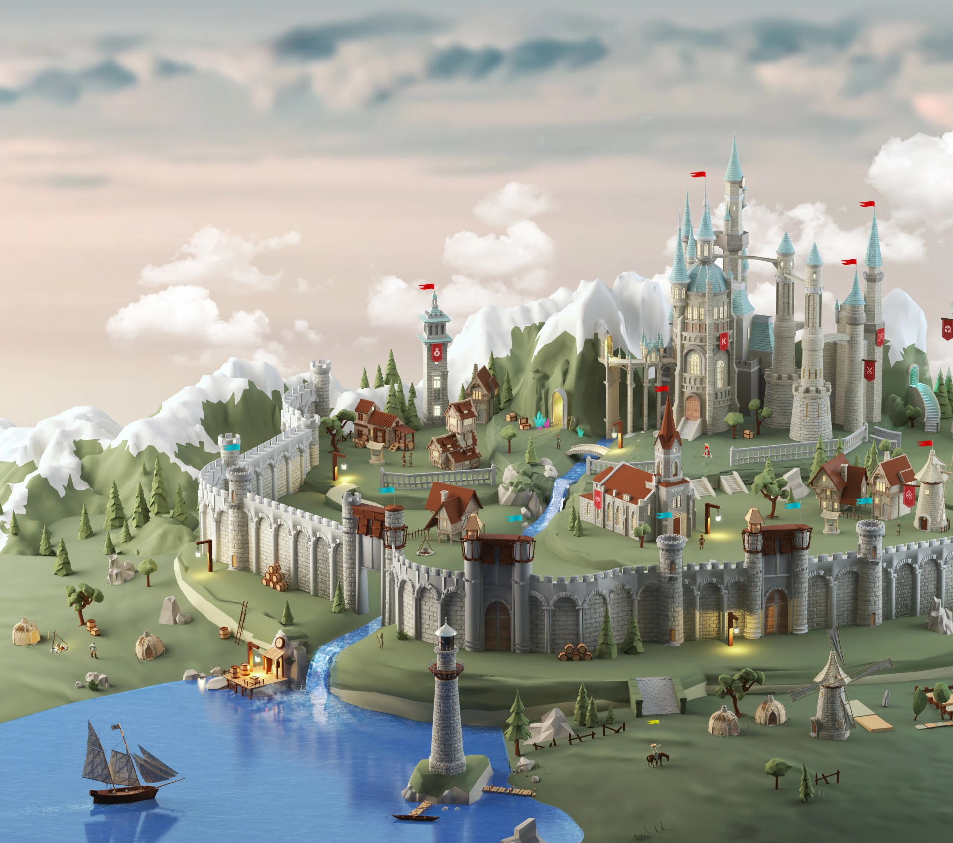 MTS Light Castle — Изображение №5 — Интерфейсы, Иллюстрация на Dprofile