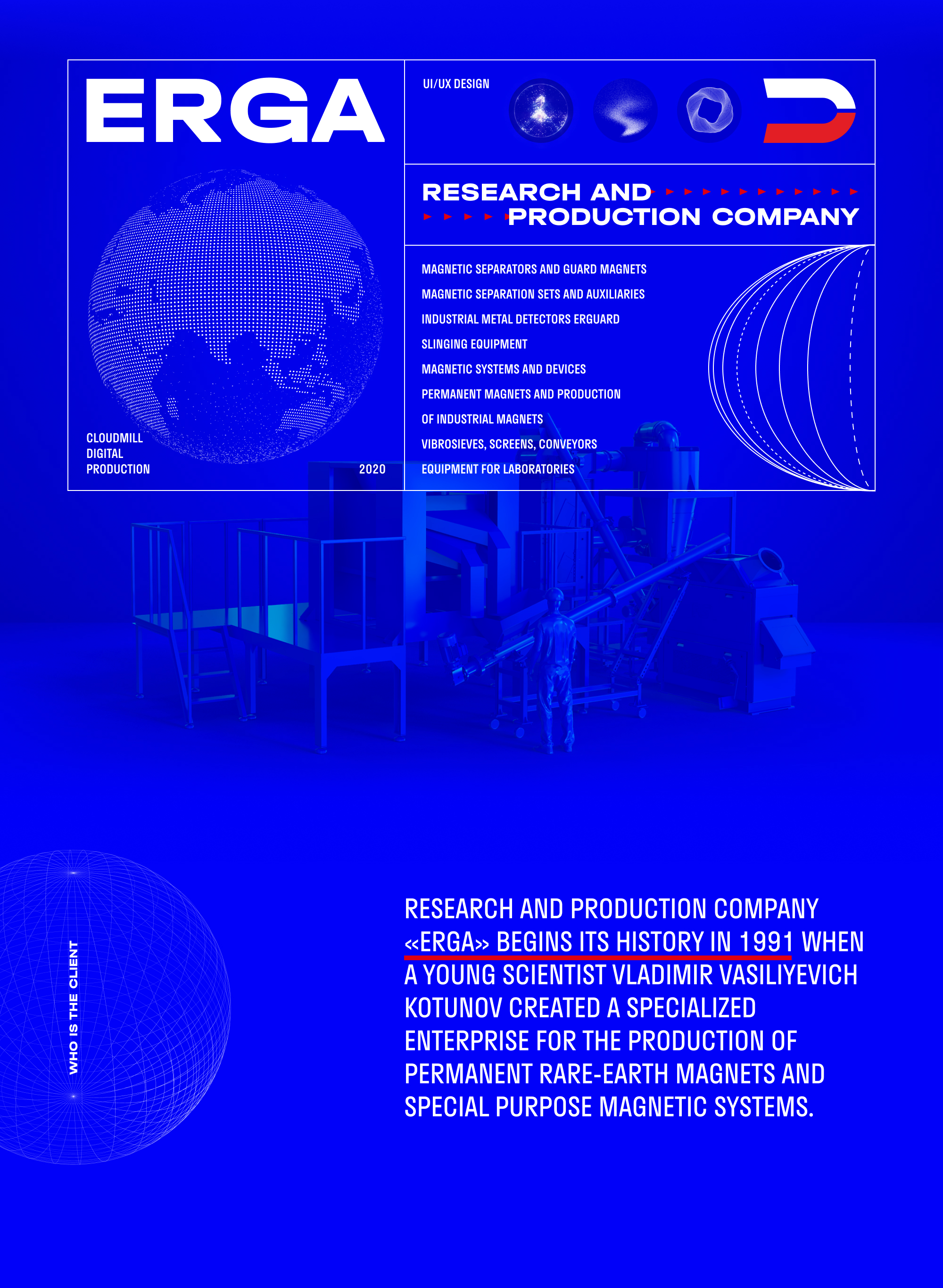 ERGA — Изображение №2 — Интерфейсы, 3D на Dprofile