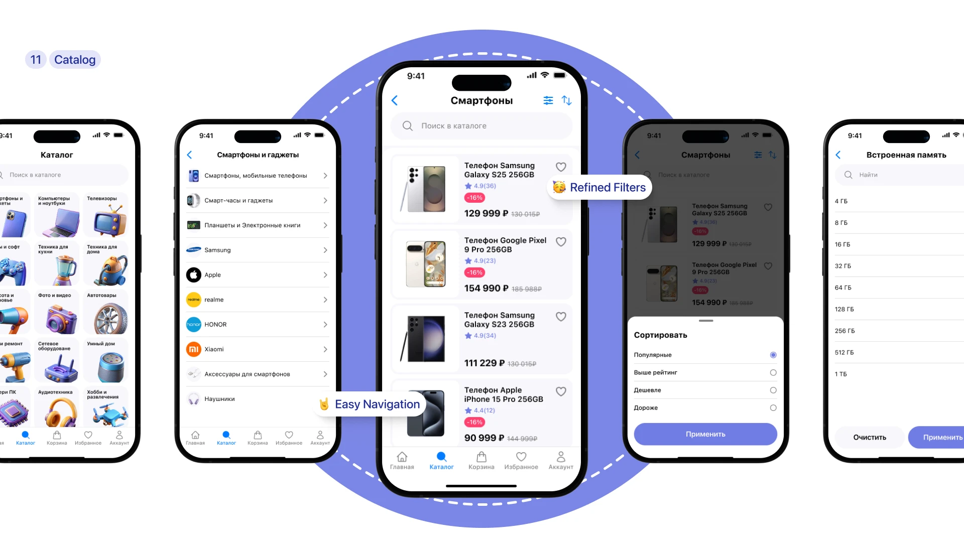 DigiMart: E-commerce UI/UX Design for Electronics Store — Изображение №11 — Интерфейсы на Dprofile