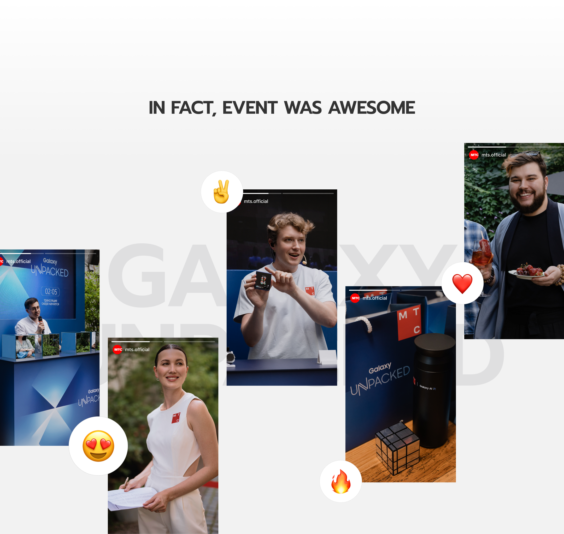 Samsung & МТС — Выставка, арт-дирекшен и 3D-рендеры — Изображение №18 — Брендинг, 3D на Dprofile