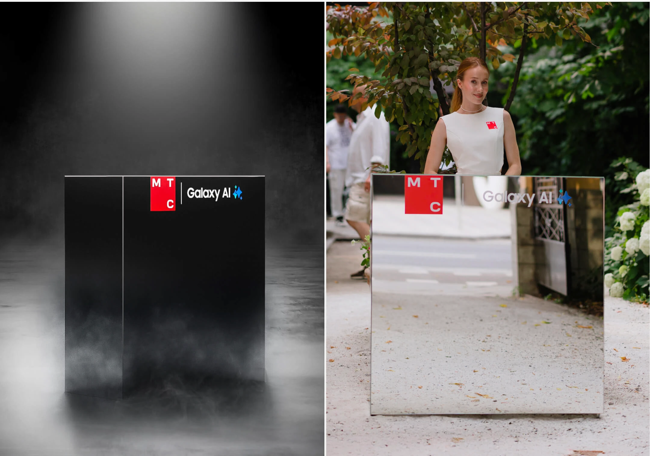 Samsung & МТС — Выставка, арт-дирекшен и 3D-рендеры — Изображение №9 — Брендинг, 3D на Dprofile