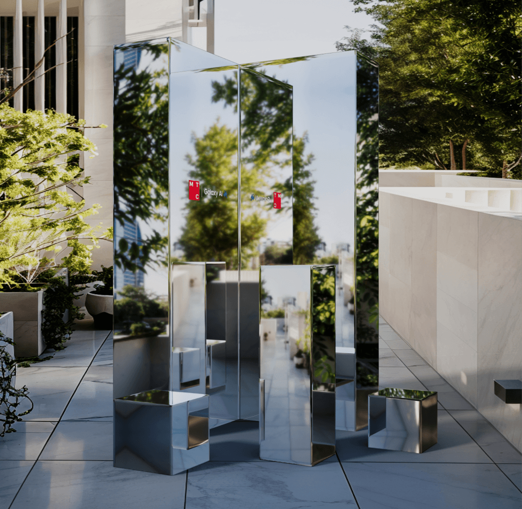 Samsung & МТС — Выставка, арт-дирекшен и 3D-рендеры — Изображение №15 — Брендинг, 3D на Dprofile