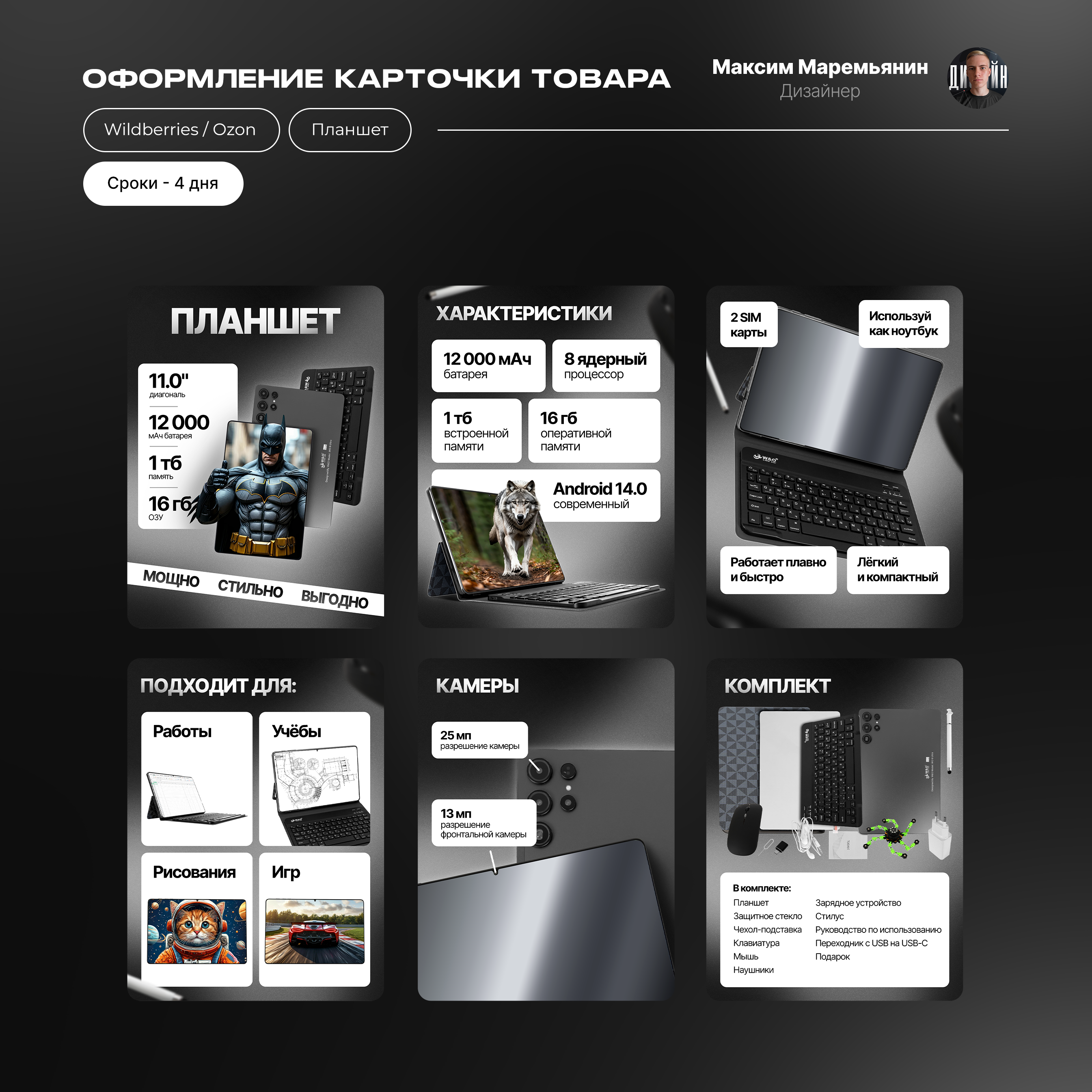 Дизайн карточек товара — Изображение №16 — Графика, Маркетинг на Dprofile