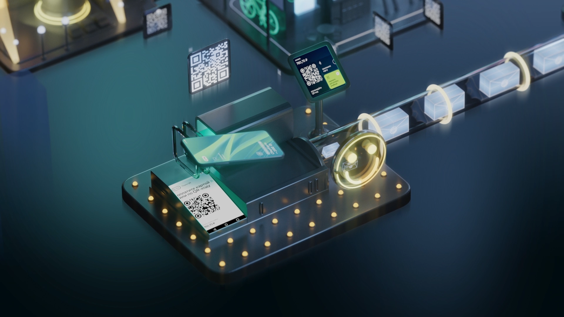 Неоновый город — Изображение №1 — 3D, Анимация на Dprofile