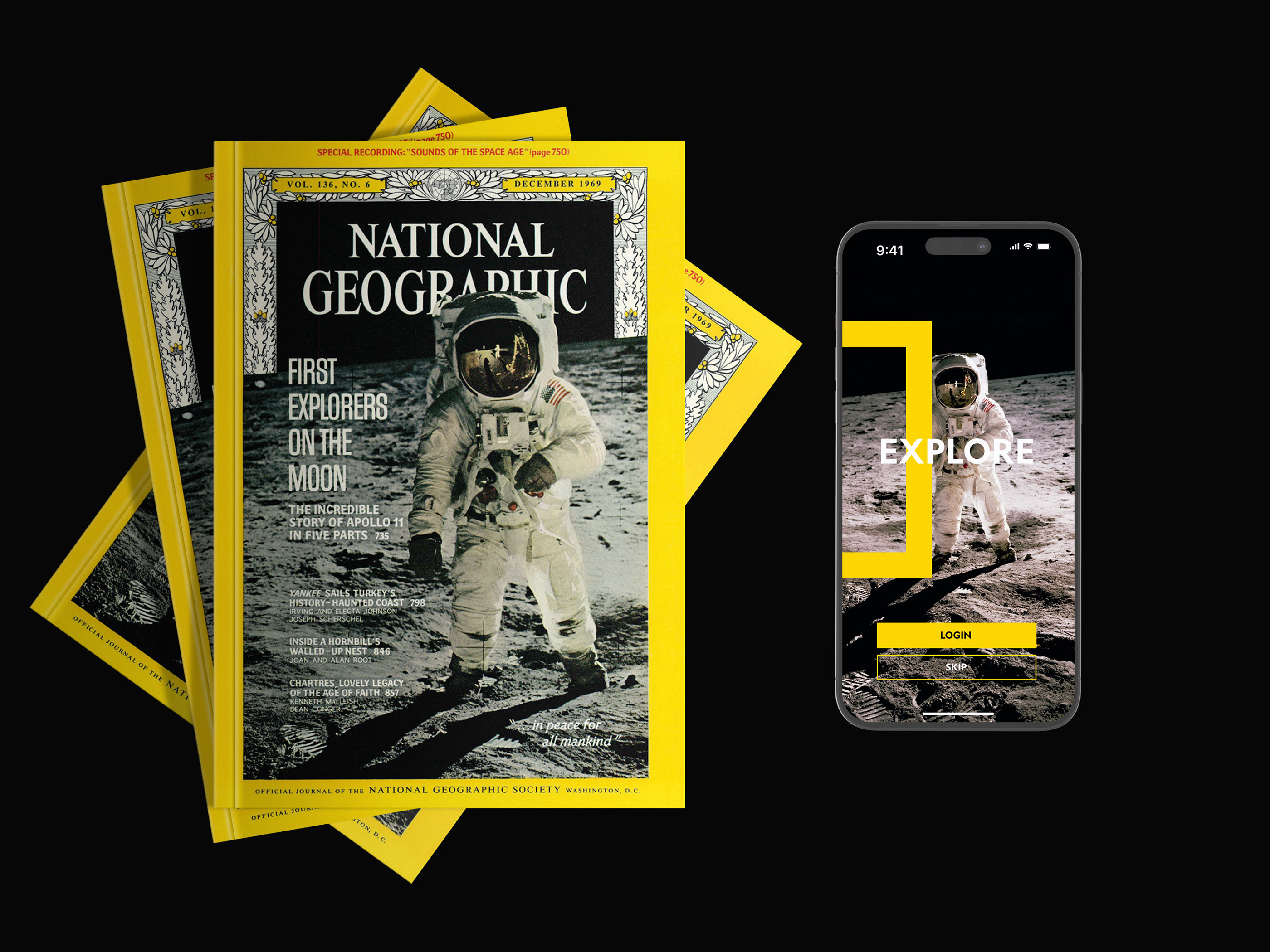 National Geographic - мобильное приложение — Изображение №4 — Интерфейсы, Брендинг на Dprofile