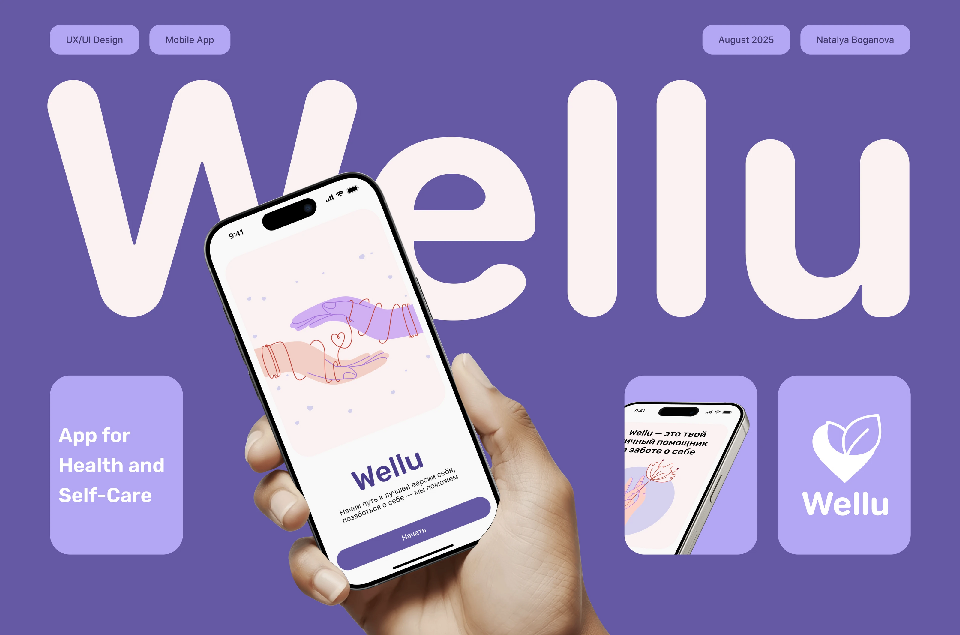 WELLU / mobile app for self-care — Изображение №1 — Интерфейсы на Dprofile