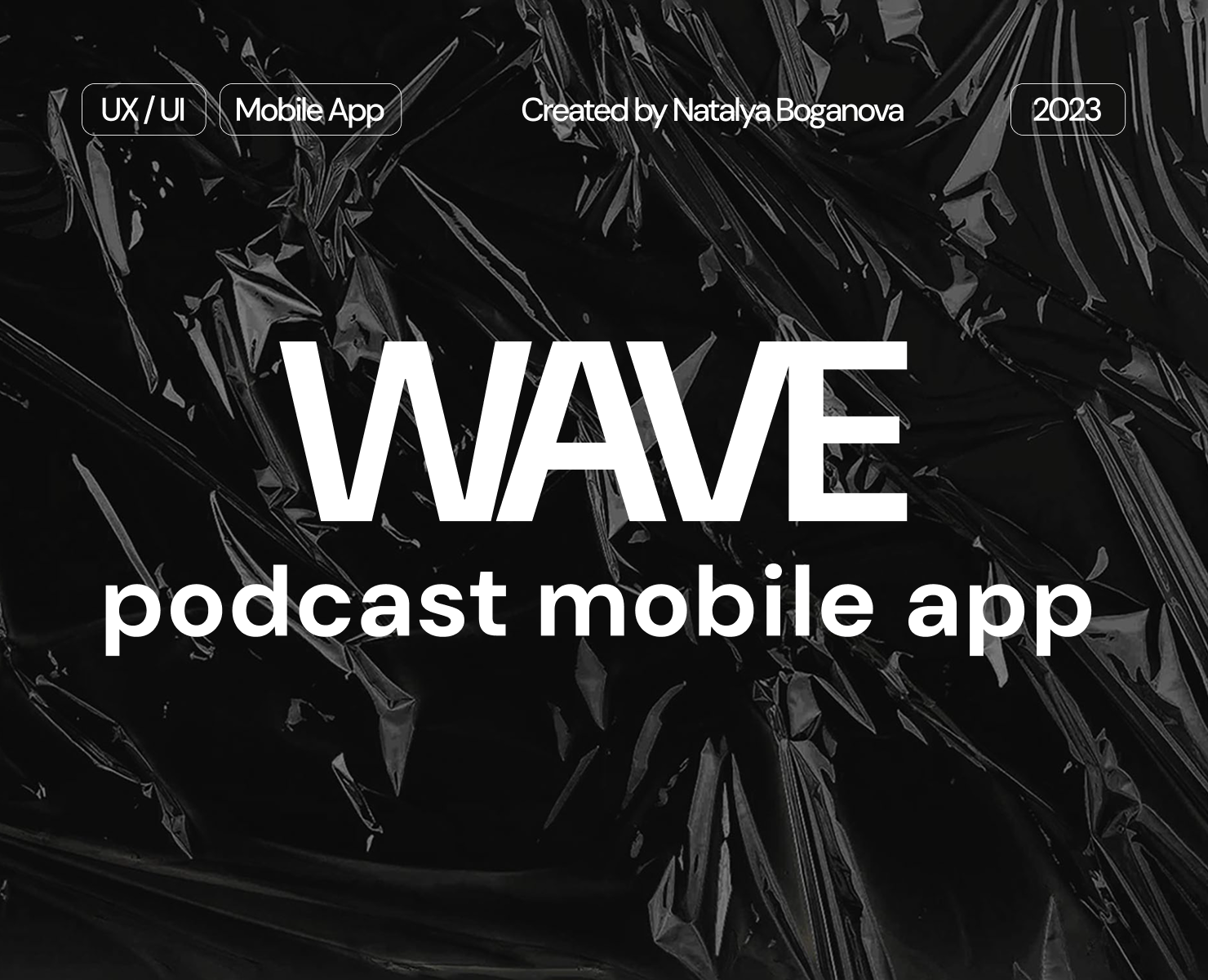 WAVE / Приложение для прослушивания подкастов на Dprofile