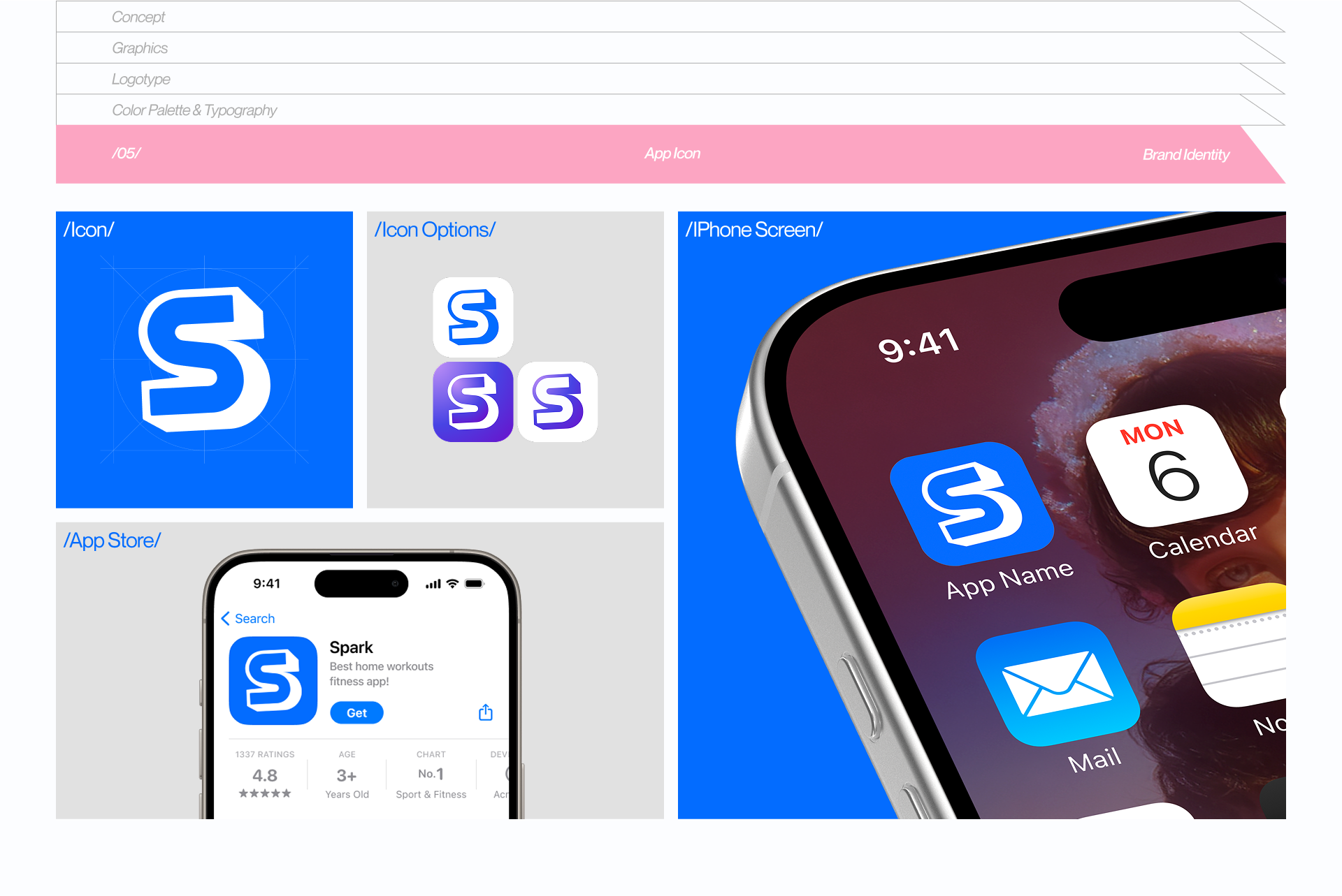 SPARK | Brand Identity for Fitness App — Изображение №7 — Брендинг, Иллюстрация на Dprofile