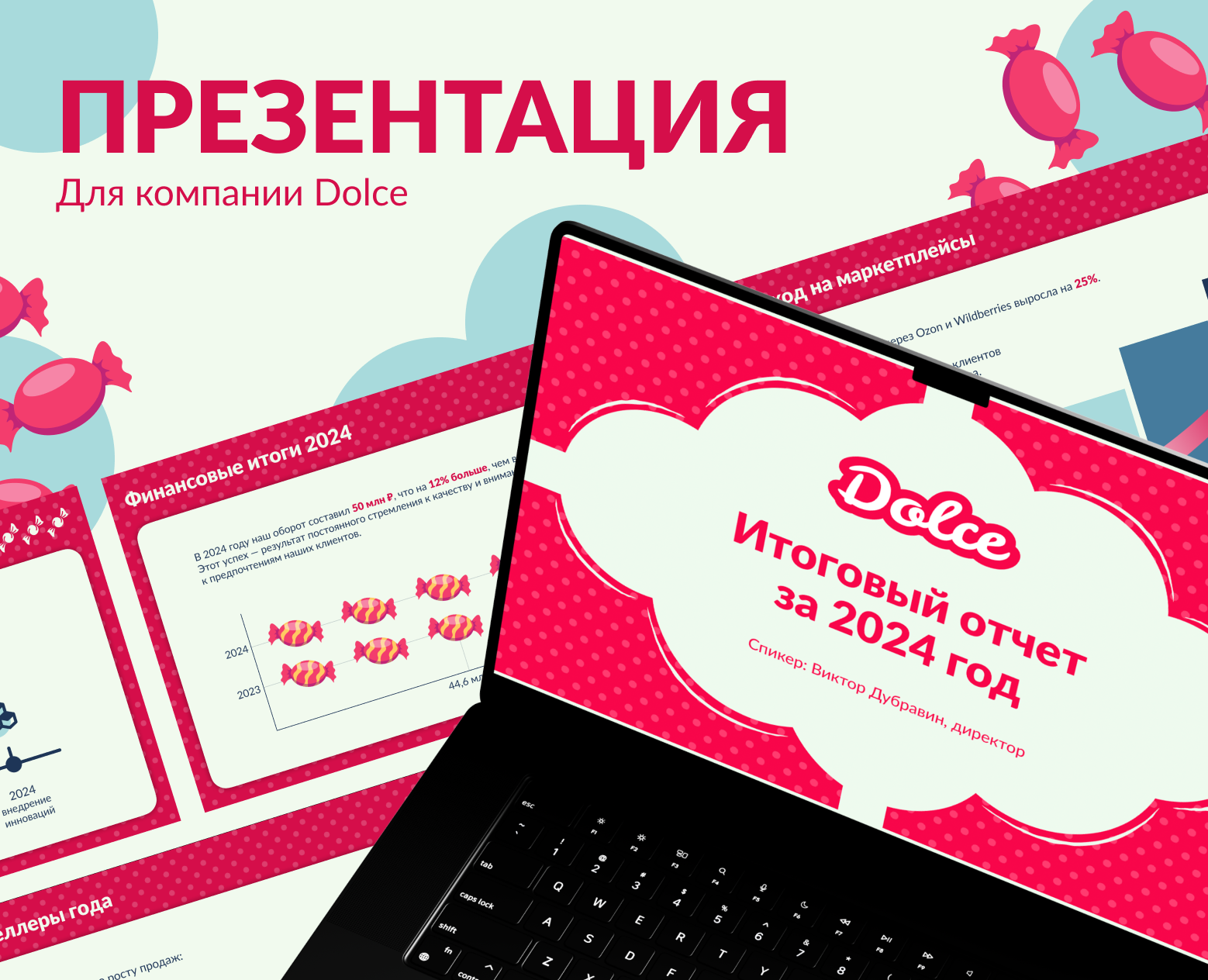Презентация для кондитерской компании — Маркетинг на Dprofile