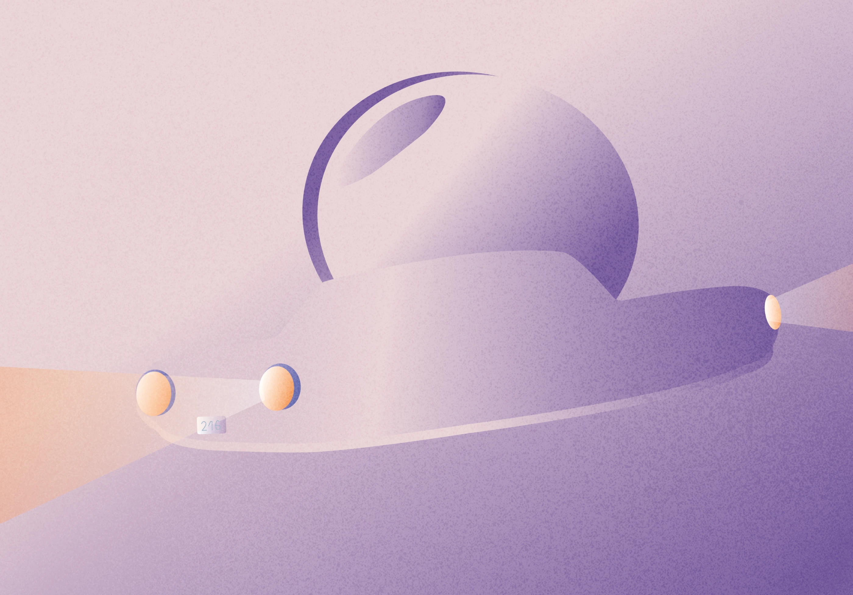 A poster inspired by the launch of a car into space. — Изображение №1 — Иллюстрация, Графика на Dprofile
