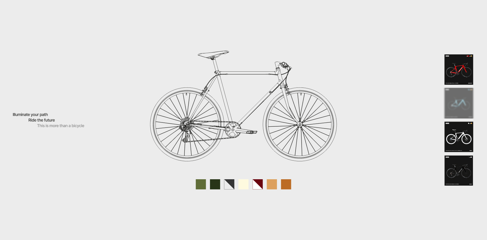 RETWEET | Bike store | E-commerce design — Изображение №12 — Интерфейсы на Dprofile