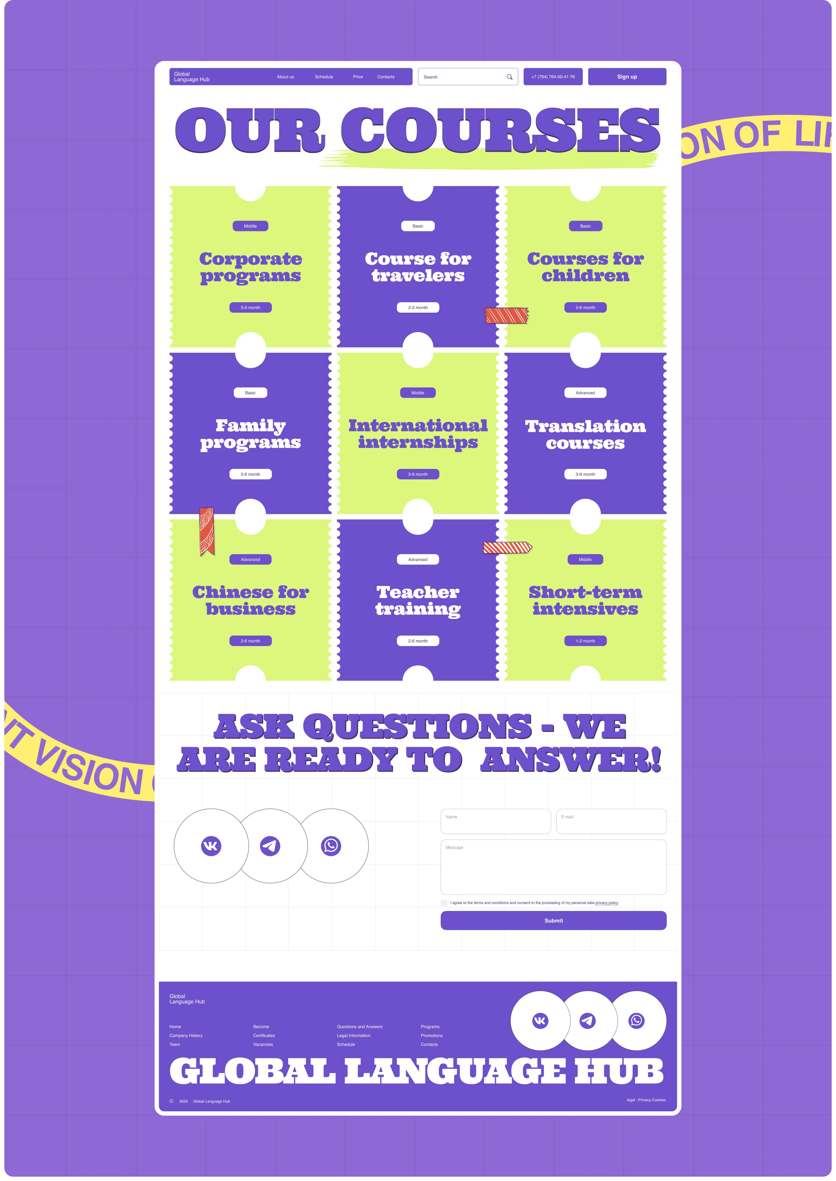 Global language hub — Изображение №4 — Интерфейсы на Dprofile