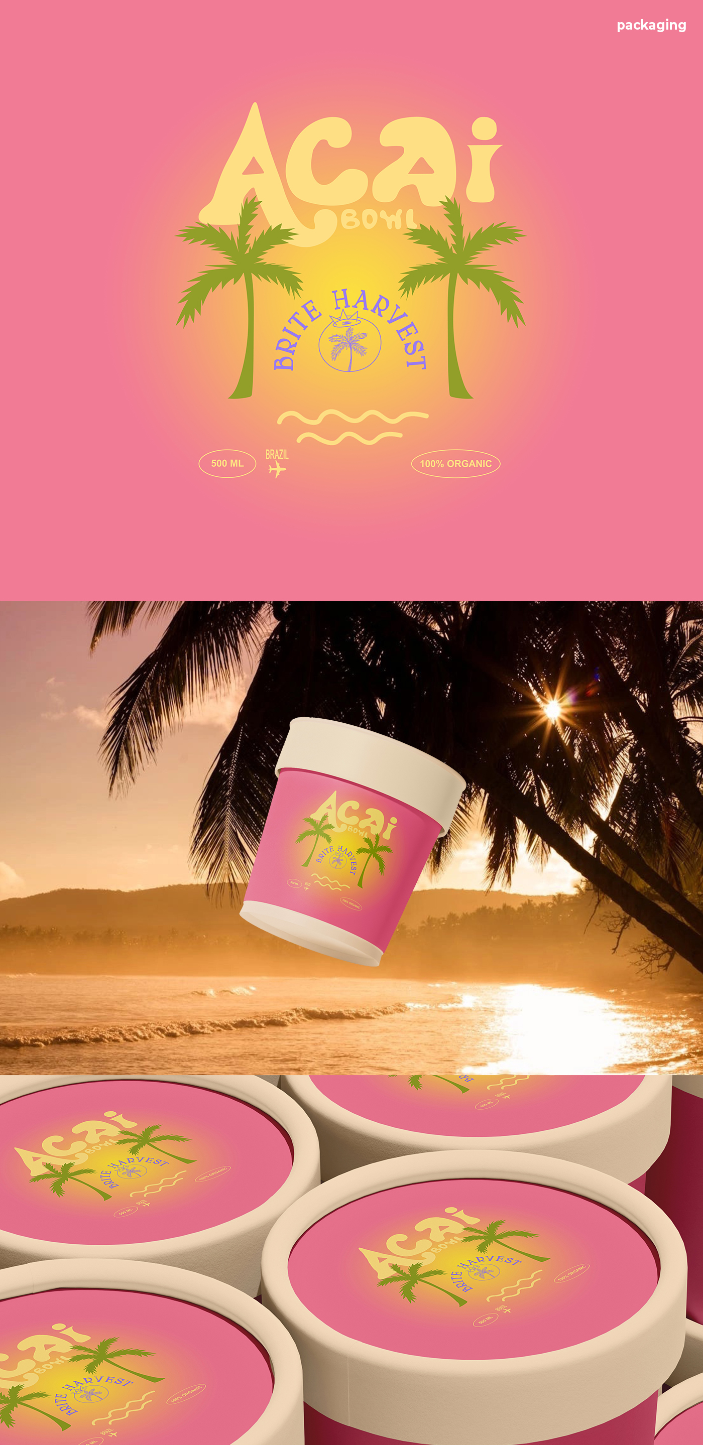 BRITE HARVEST // ACAI BERRIES — Изображение №5 — Брендинг на Dprofile