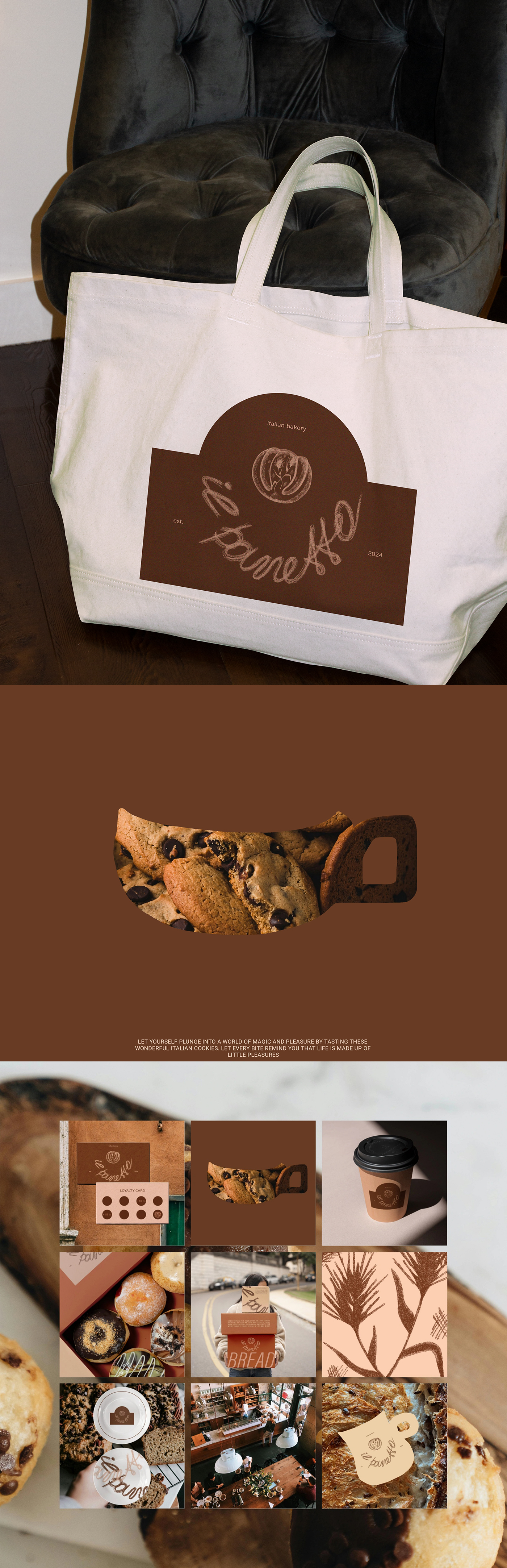IL PANETTO // BAKERY — Изображение №6 — Брендинг на Dprofile