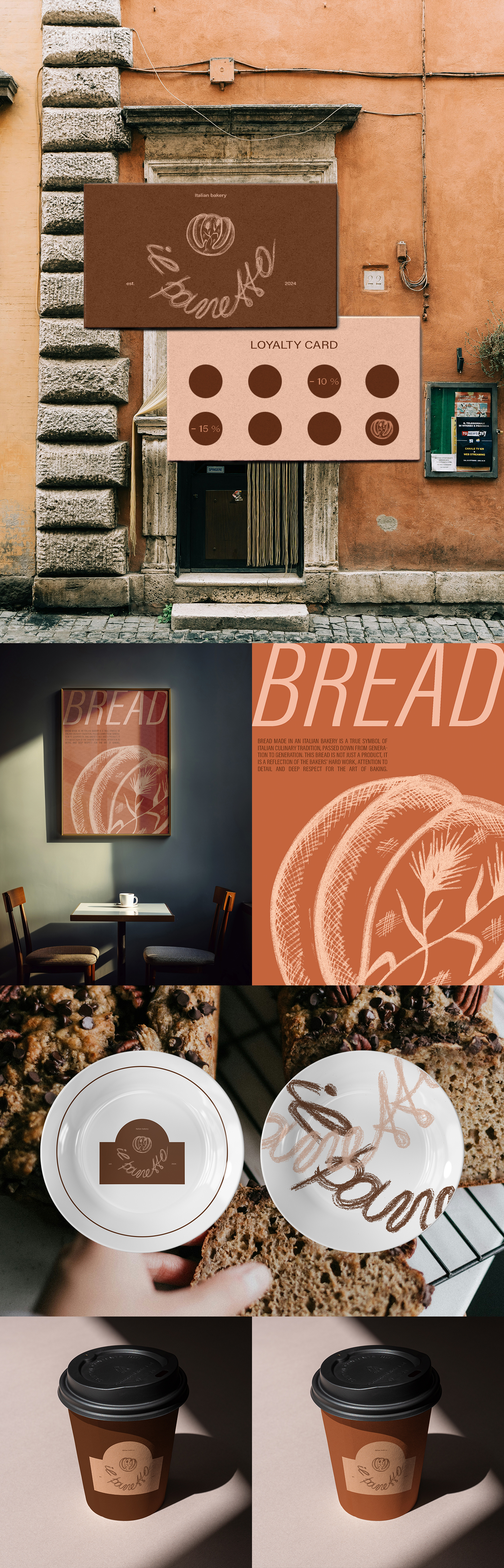 IL PANETTO // BAKERY — Изображение №5 — Брендинг на Dprofile