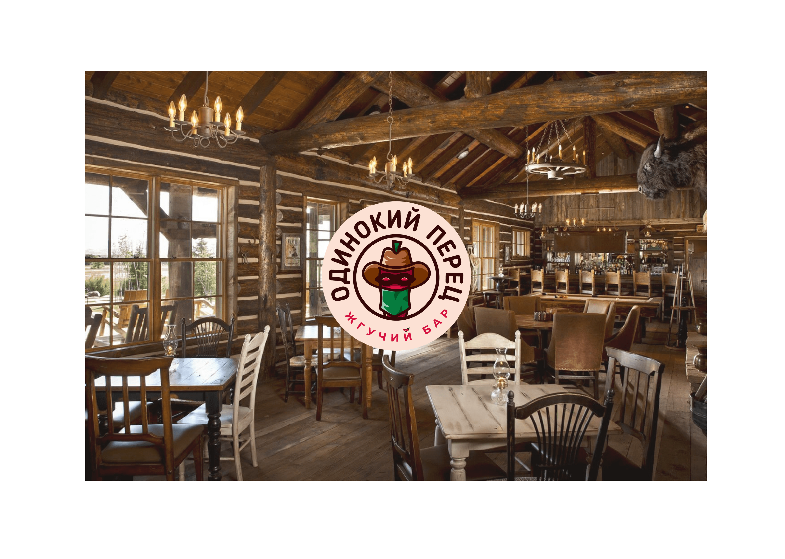 Бар "Одинокий перец" (лого дизайн/фирм.стиль) — Изображение №7 — Брендинг, Иллюстрация на Dprofile