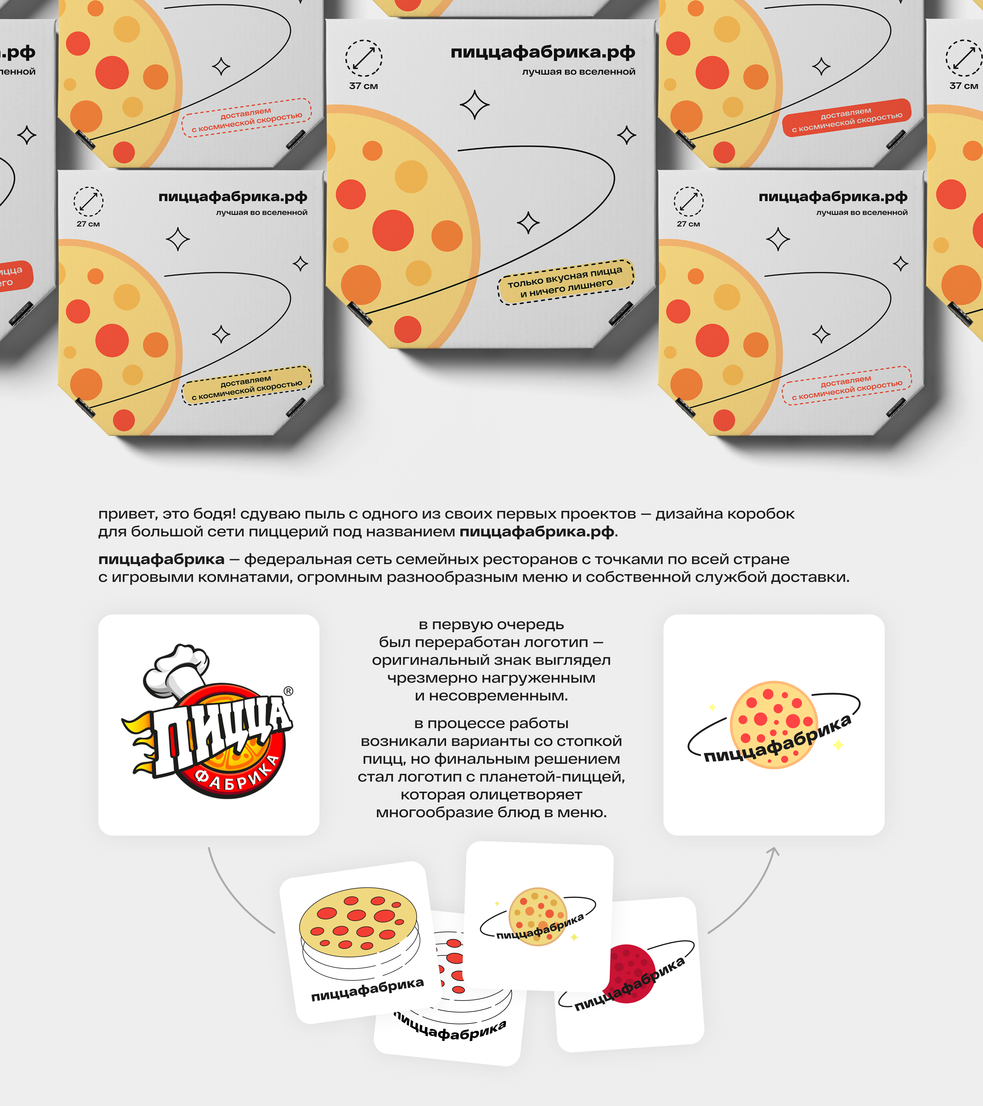 pizzafabrica — logo, packaging — Изображение №2 — Брендинг, Графика на Dprofile