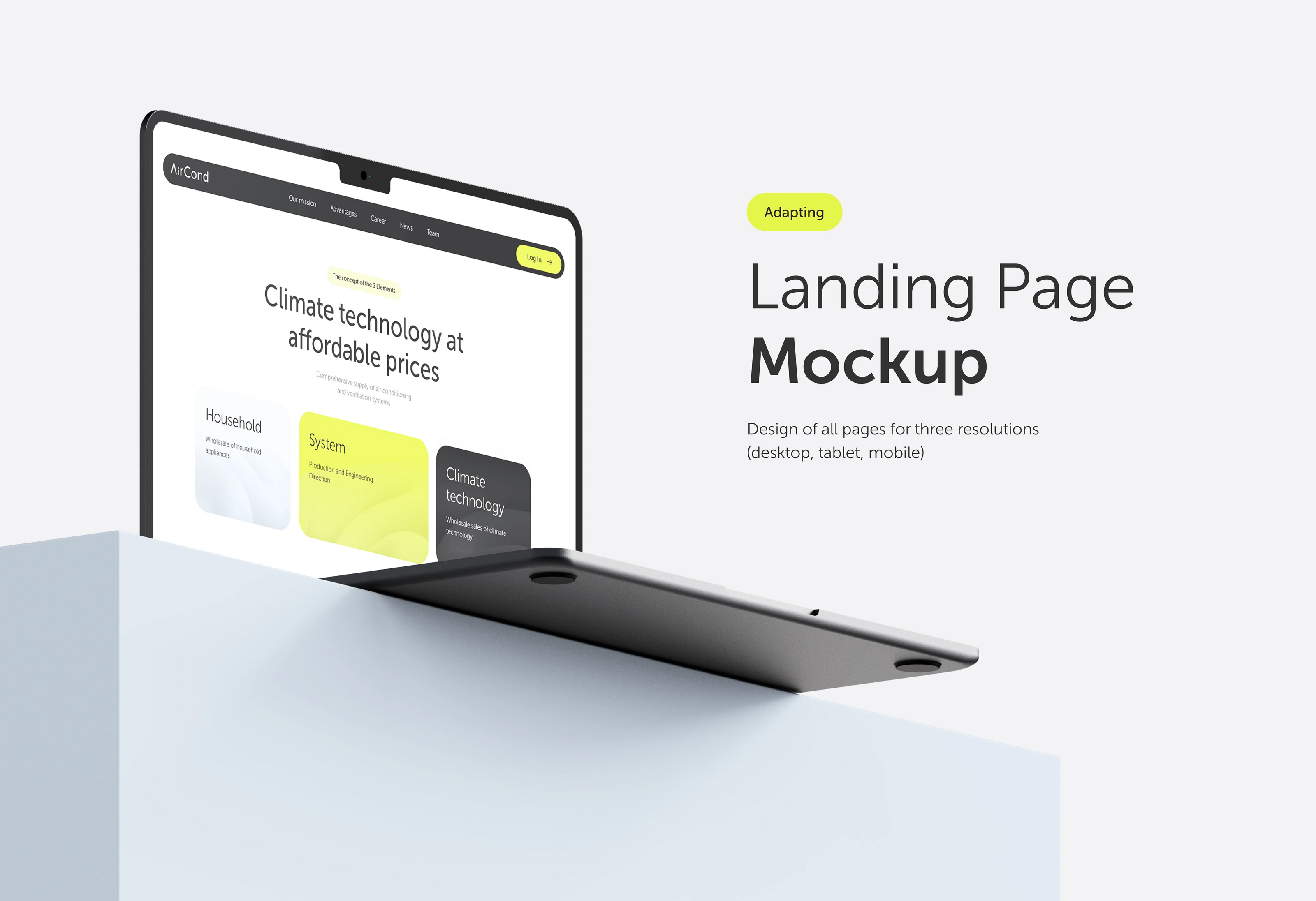 Landing page | UX UI Design — Изображение №2 — Интерфейсы на Dprofile