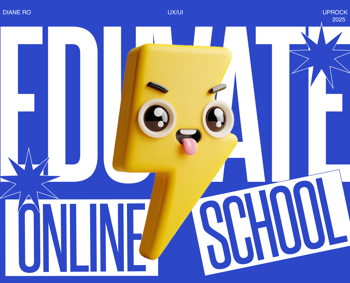 EduVate, online school — Интерфейсы, Брендинг на Dprofile