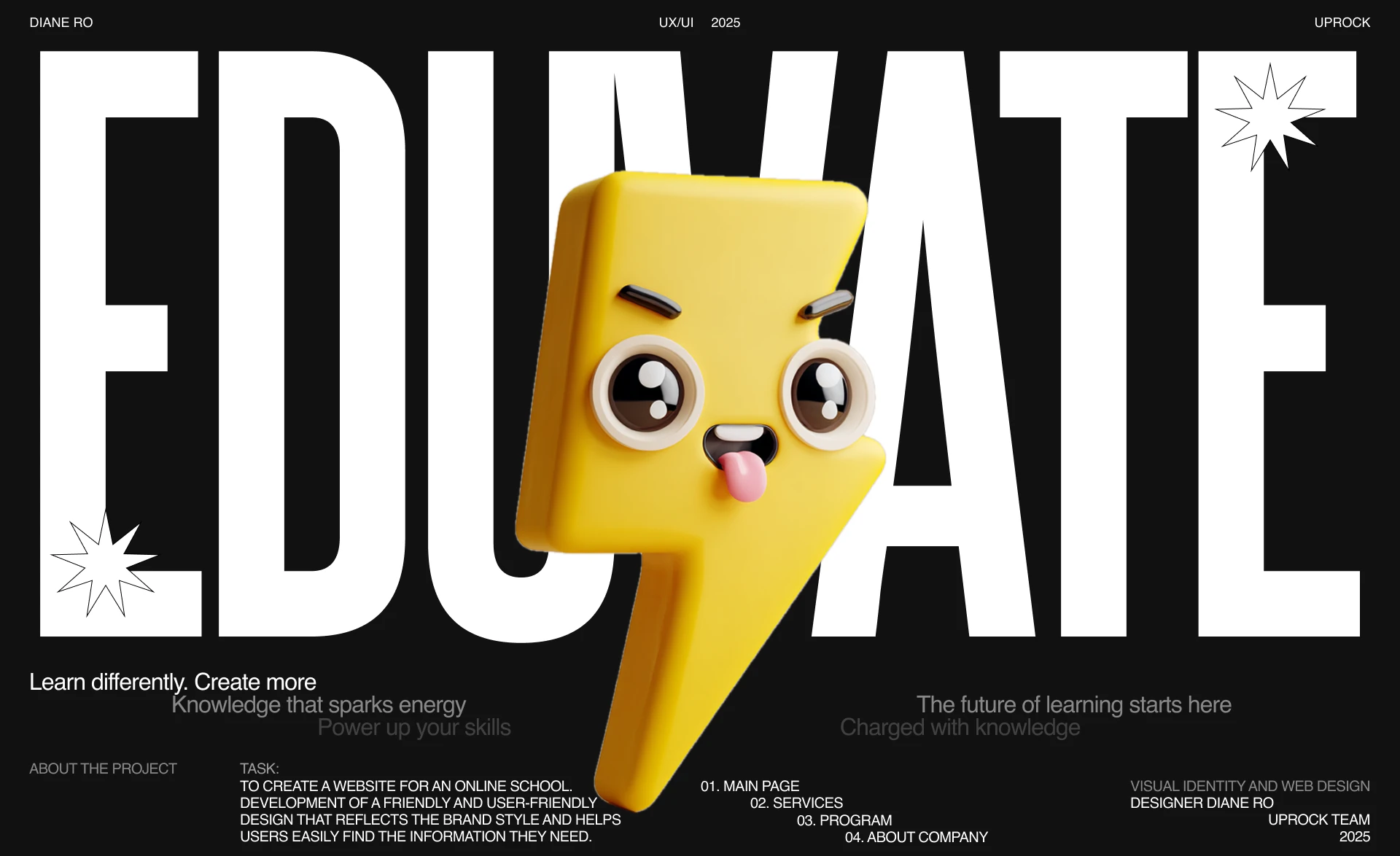 EduVate, online school — Изображение №1 — Интерфейсы, Брендинг на Dprofile