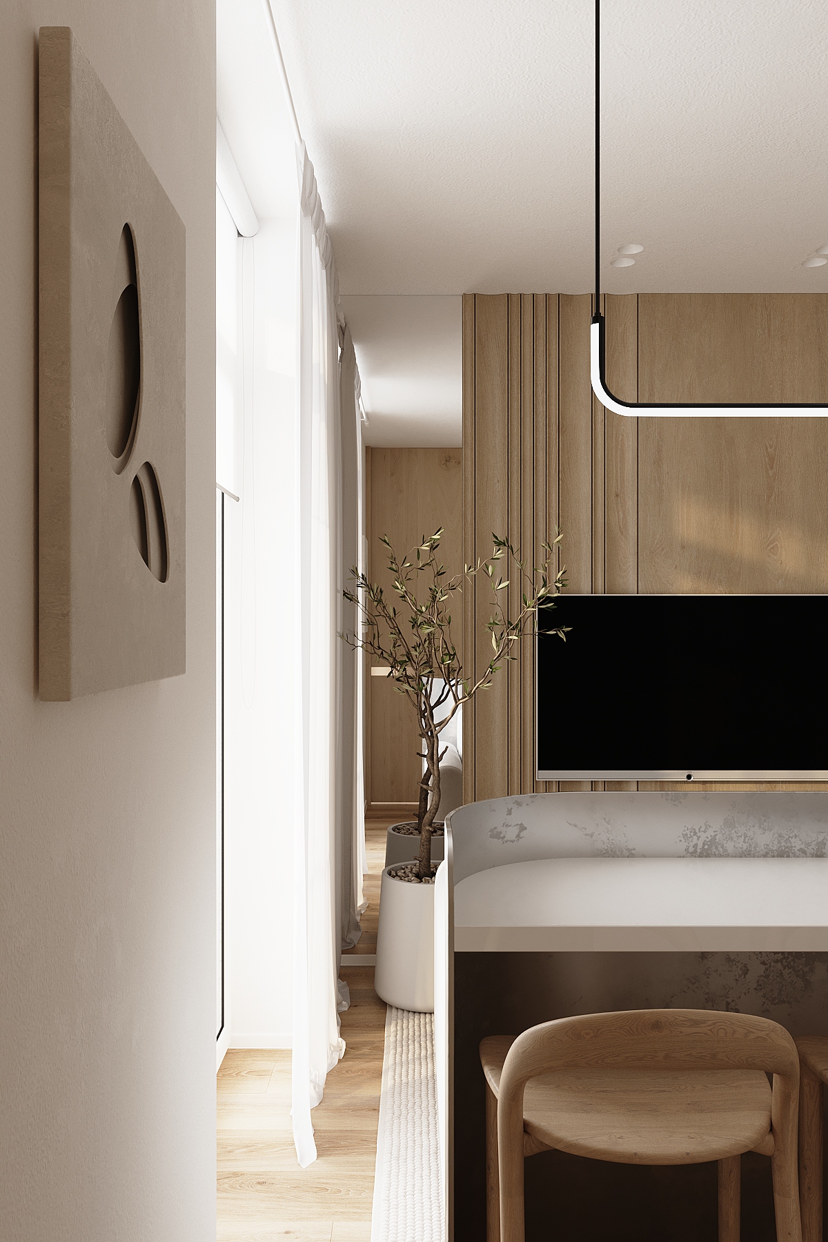 WHITE AND WOOD, Сочи, 2023 — Изображение №6 — 3D на Dprofile