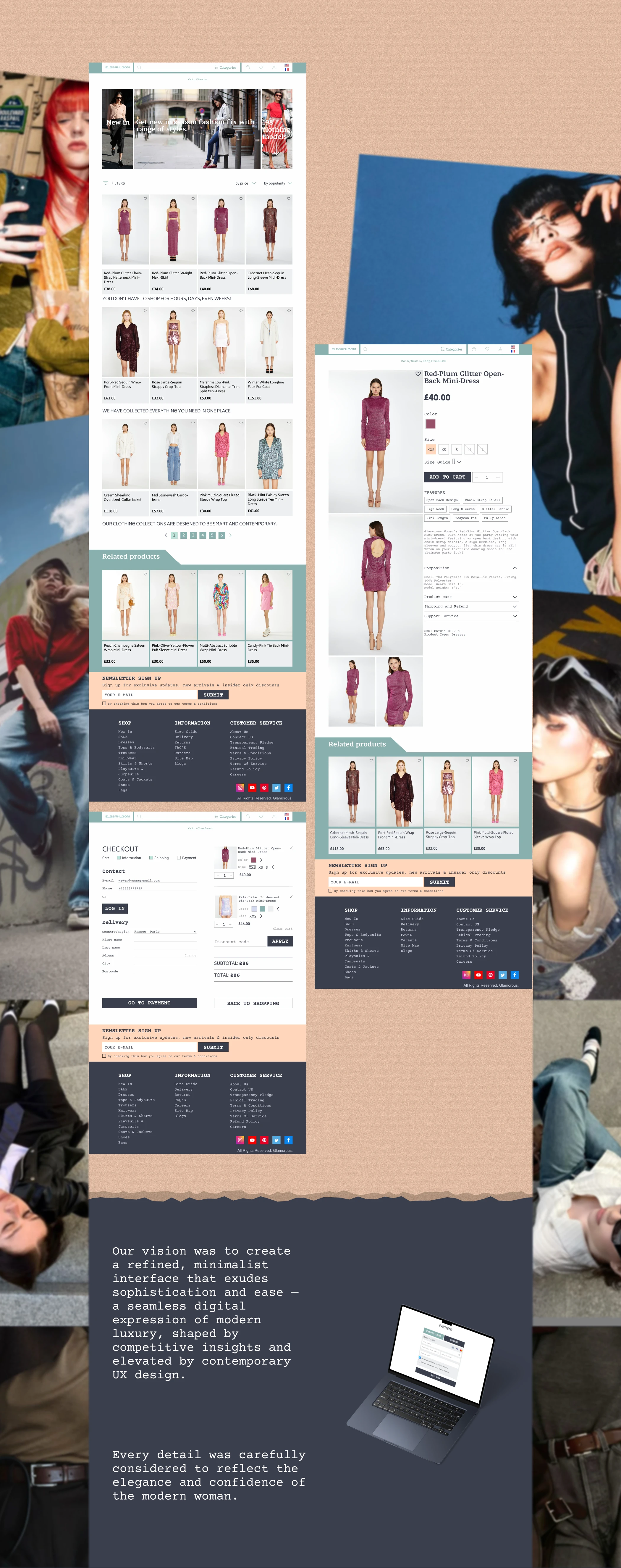 ELEGANLOOM | E-commerce — Изображение №5 — Интерфейсы на Dprofile