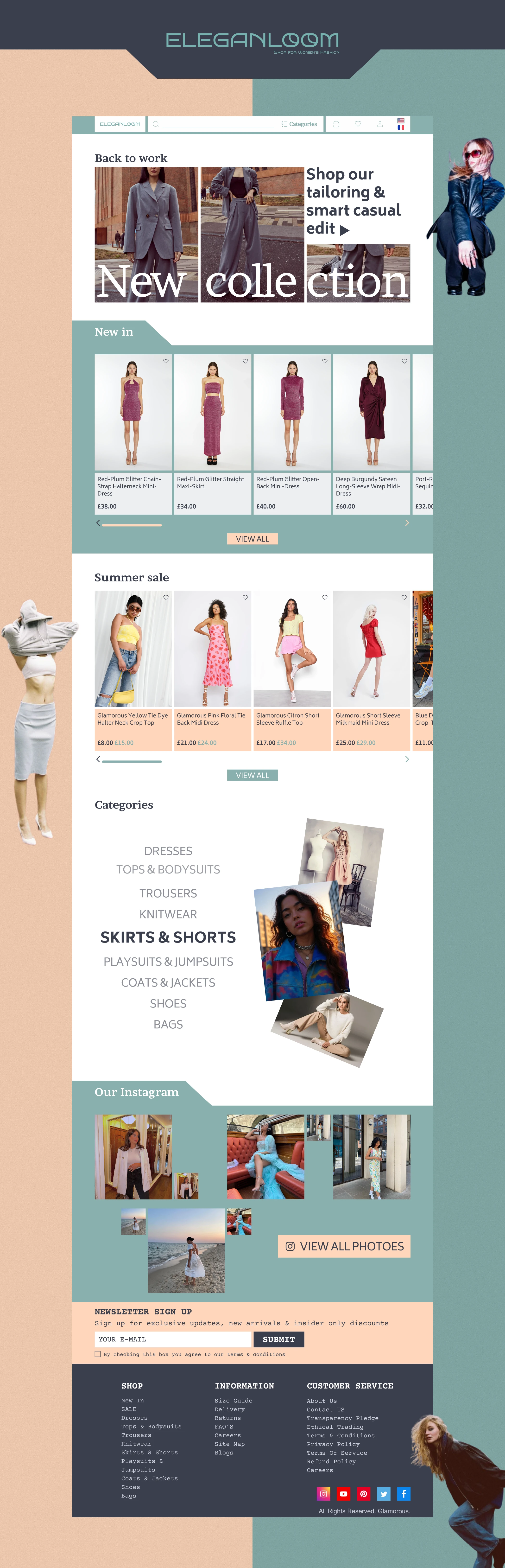 ELEGANLOOM | E-commerce — Изображение №3 — Интерфейсы на Dprofile