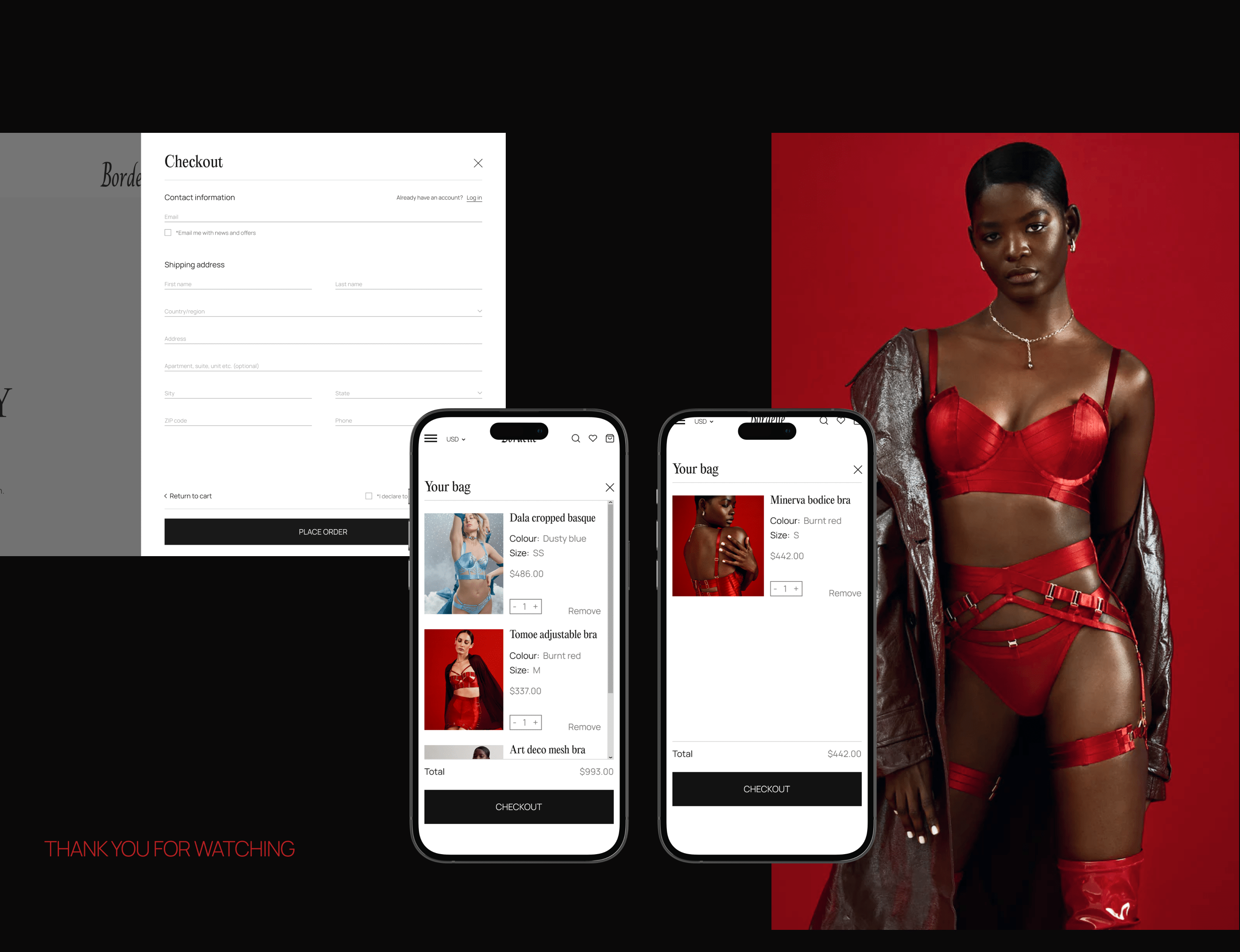 Bordelle | E-commerce redesign — Изображение №15 — Интерфейсы, Брендинг на Dprofile