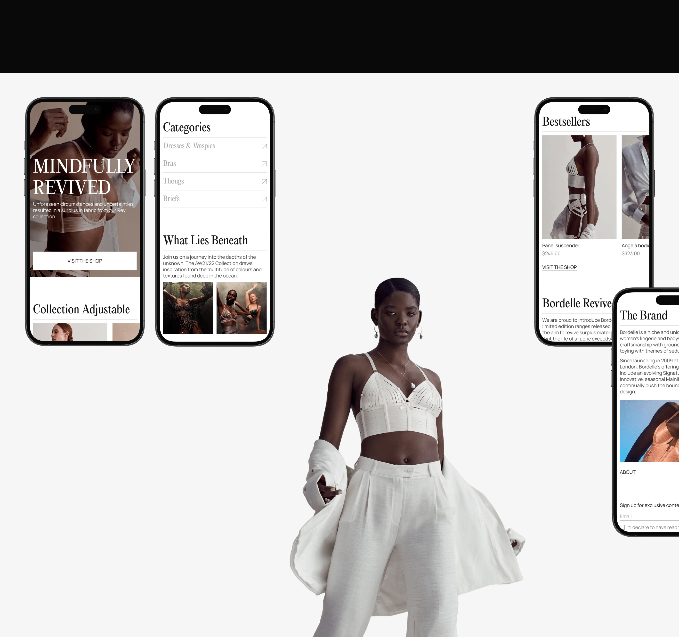 Bordelle | E-commerce redesign — Изображение №5 — Интерфейсы, Брендинг на Dprofile