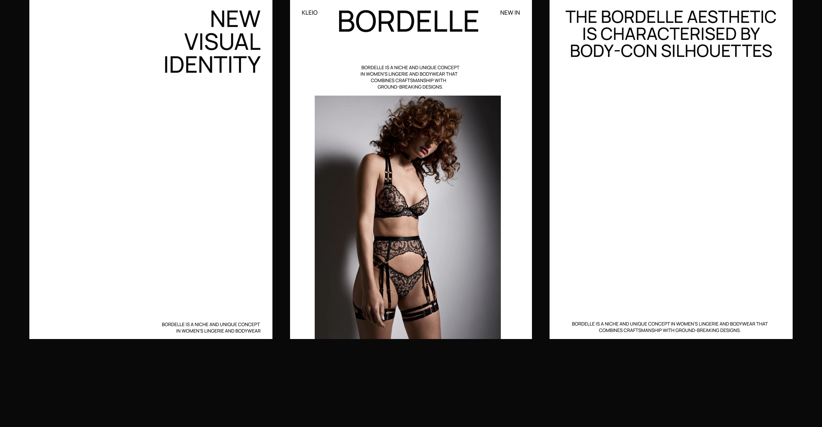 Bordelle | E-commerce redesign — Изображение №2 — Интерфейсы, Брендинг на Dprofile