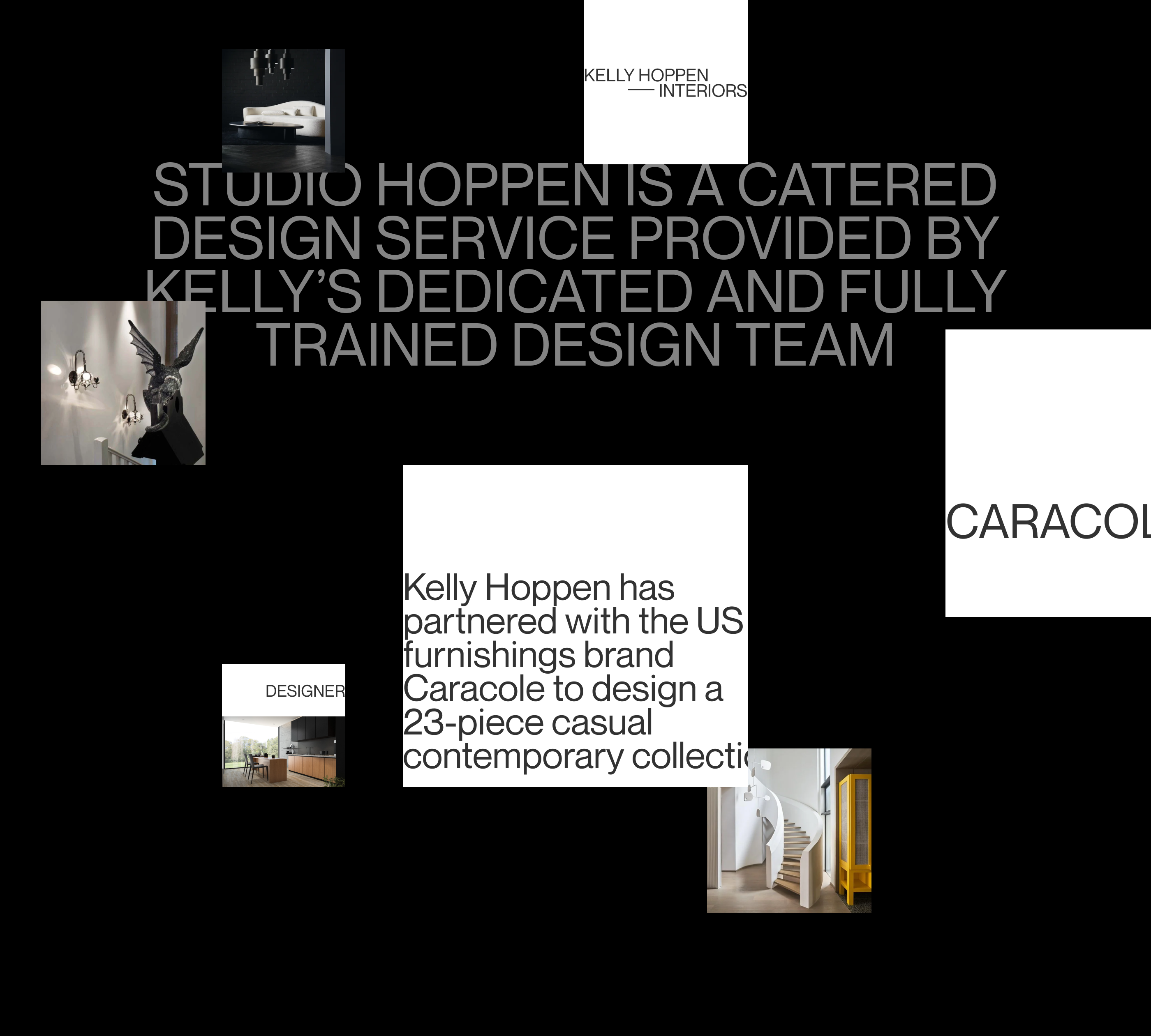 Kelly Hoppen Interiors - Corporate redesign — Изображение №7 — Интерфейсы на Dprofile