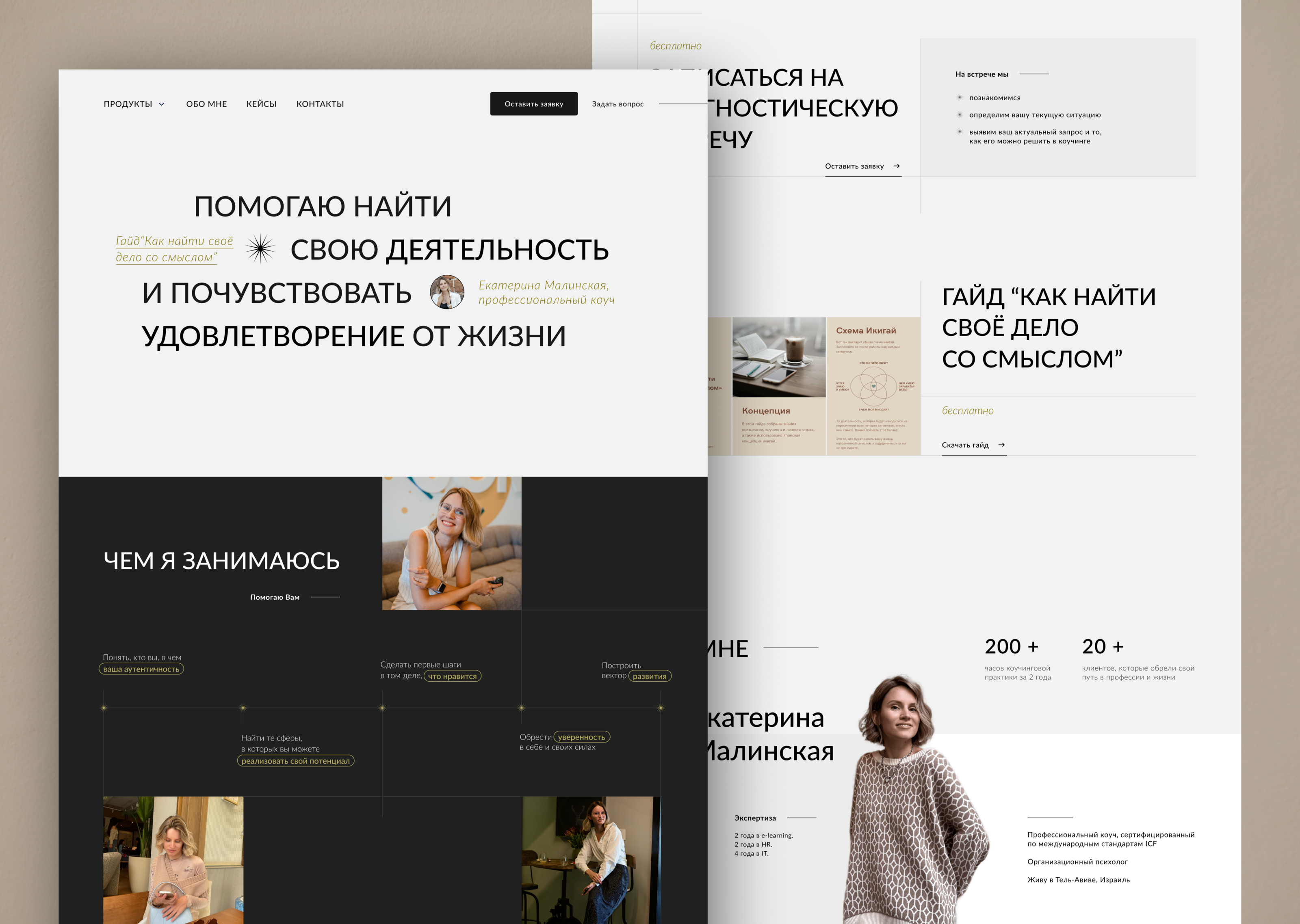 Профессиональный коуч — Изображение №1 — Интерфейсы на Dprofile