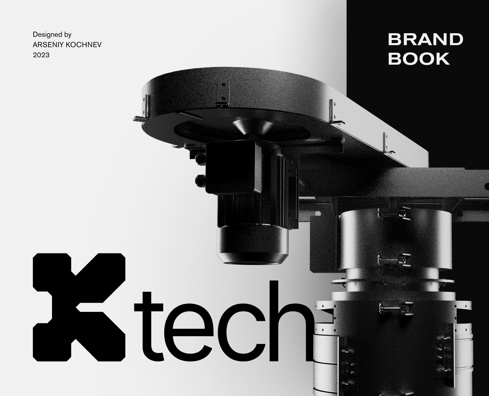K-tech | Brand book — Брендинг, 3D на Dprofile