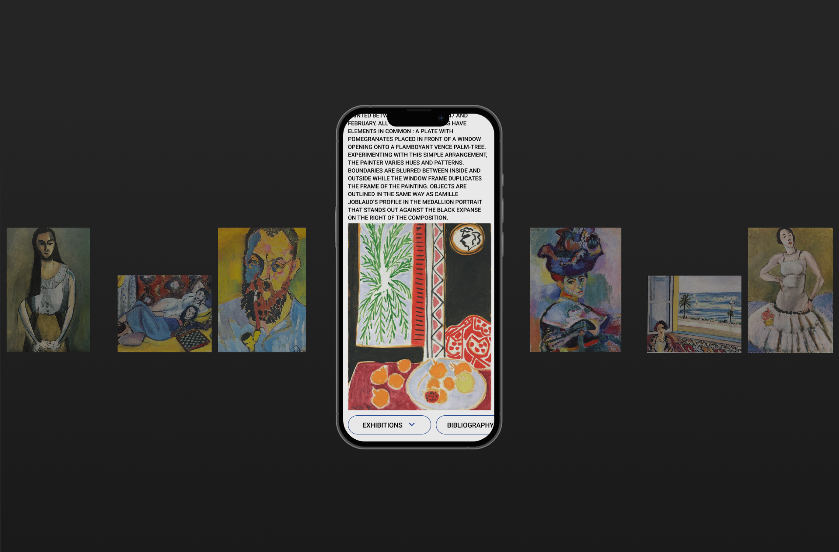 THE MATISSE MUSEUM — redesign concept — Изображение №4 — Интерфейсы, Брендинг, Анимация на Dprofile