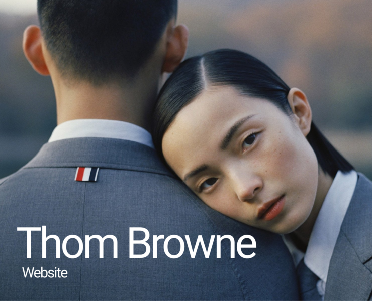 Thom Browne — redisign website на Dprofile
