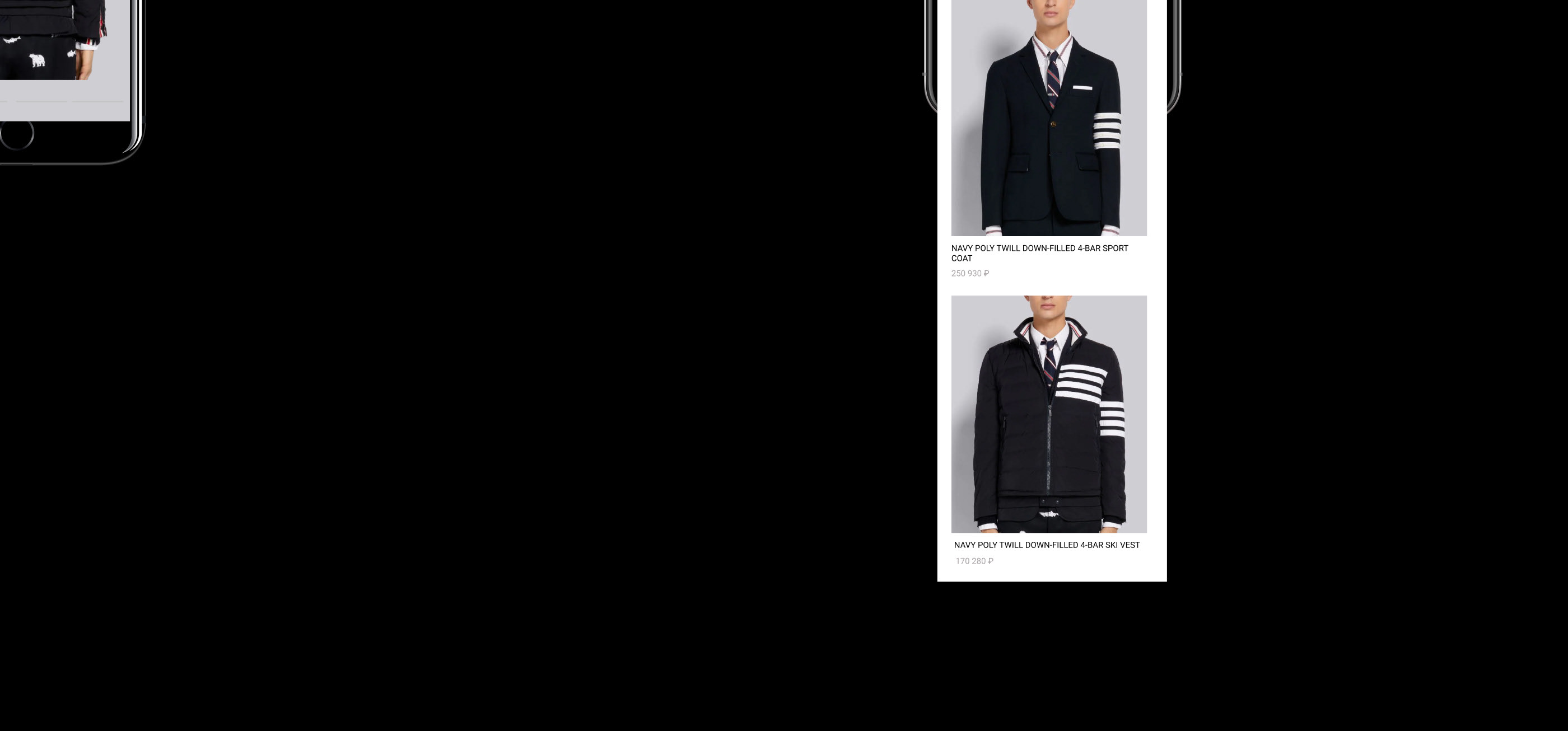 Thom Browne — redisign website — Изображение №11 — Интерфейсы, Брендинг, Анимация на Dprofile