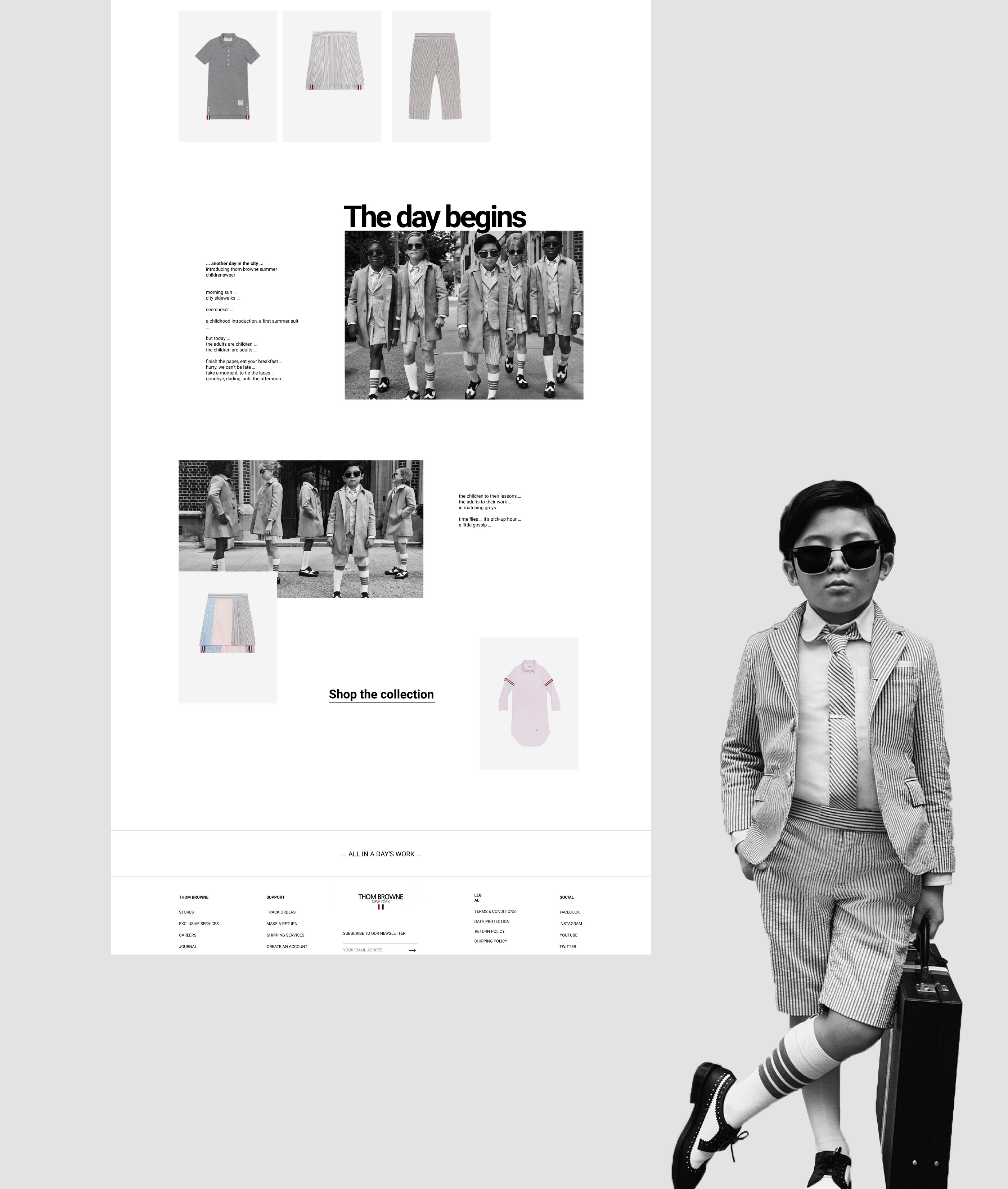 Thom Browne — redisign website — Изображение №18 — Интерфейсы, Брендинг, Анимация на Dprofile