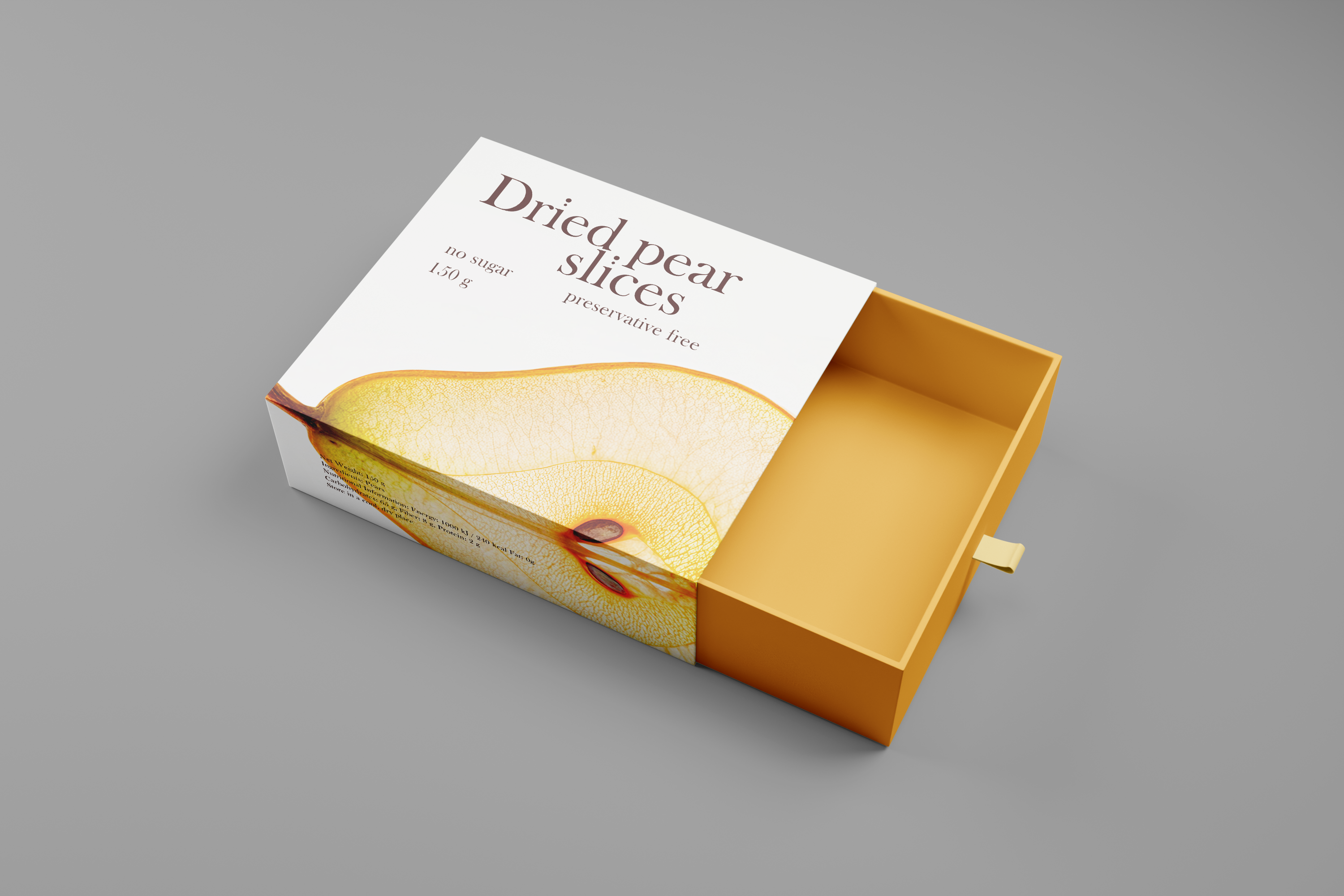 Dried pear packaging design — Изображение №3 — Интерфейсы на Dprofile