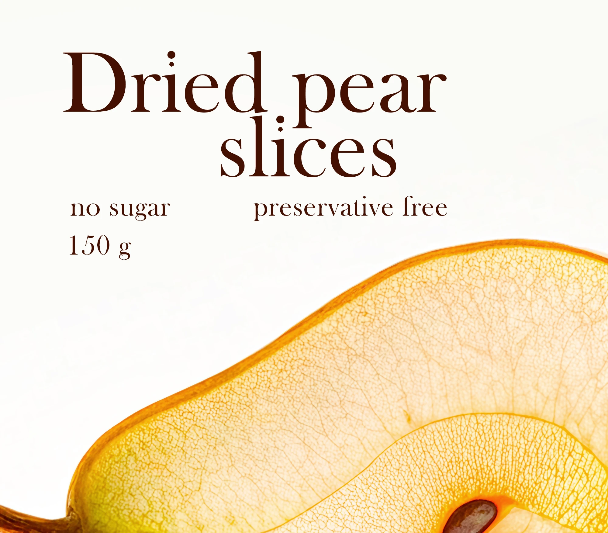Dried pear packaging design — Изображение №5 — Интерфейсы на Dprofile