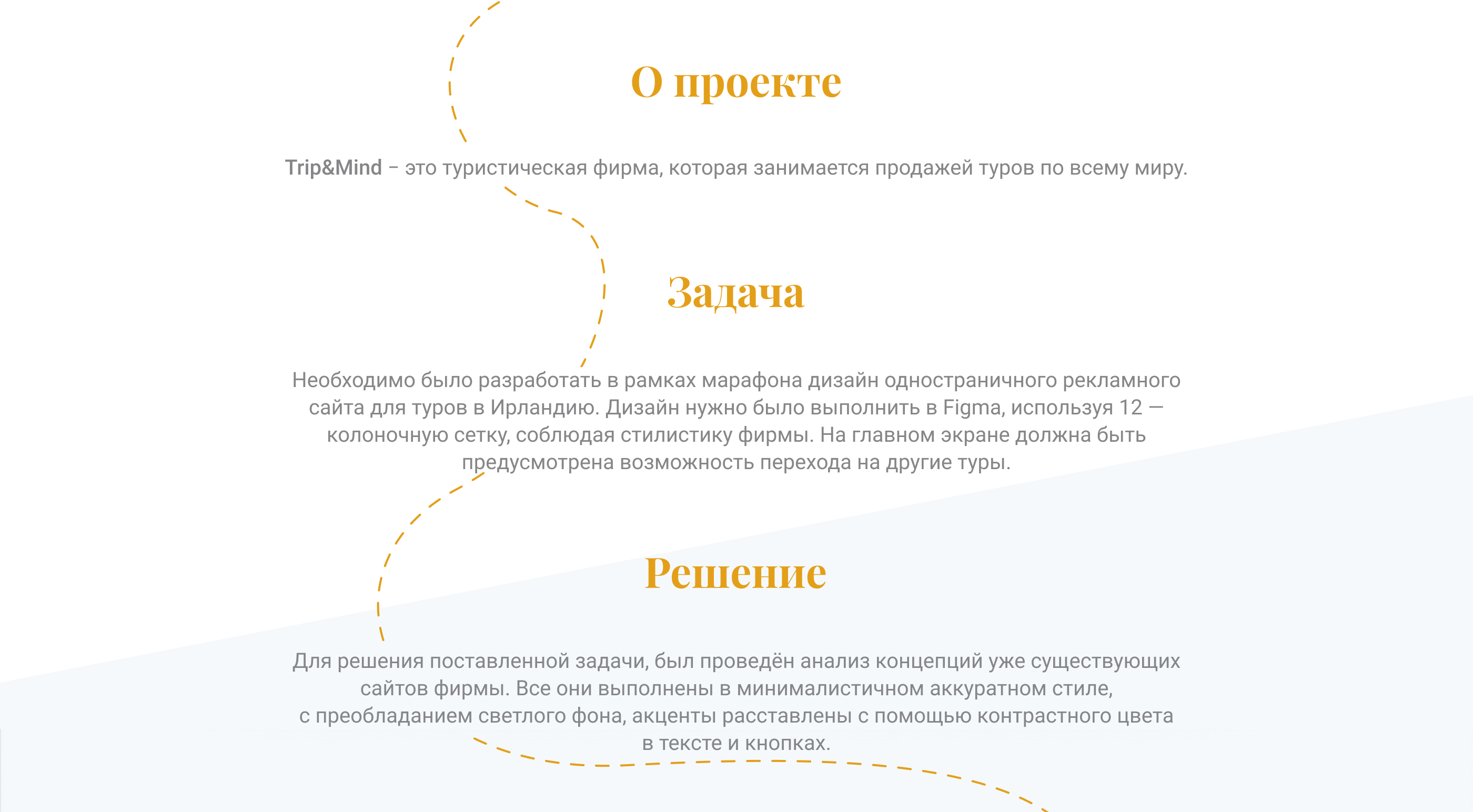 Продающий лендинг для туристического агенства — Изображение №3 — Интерфейсы, Графика на Dprofile