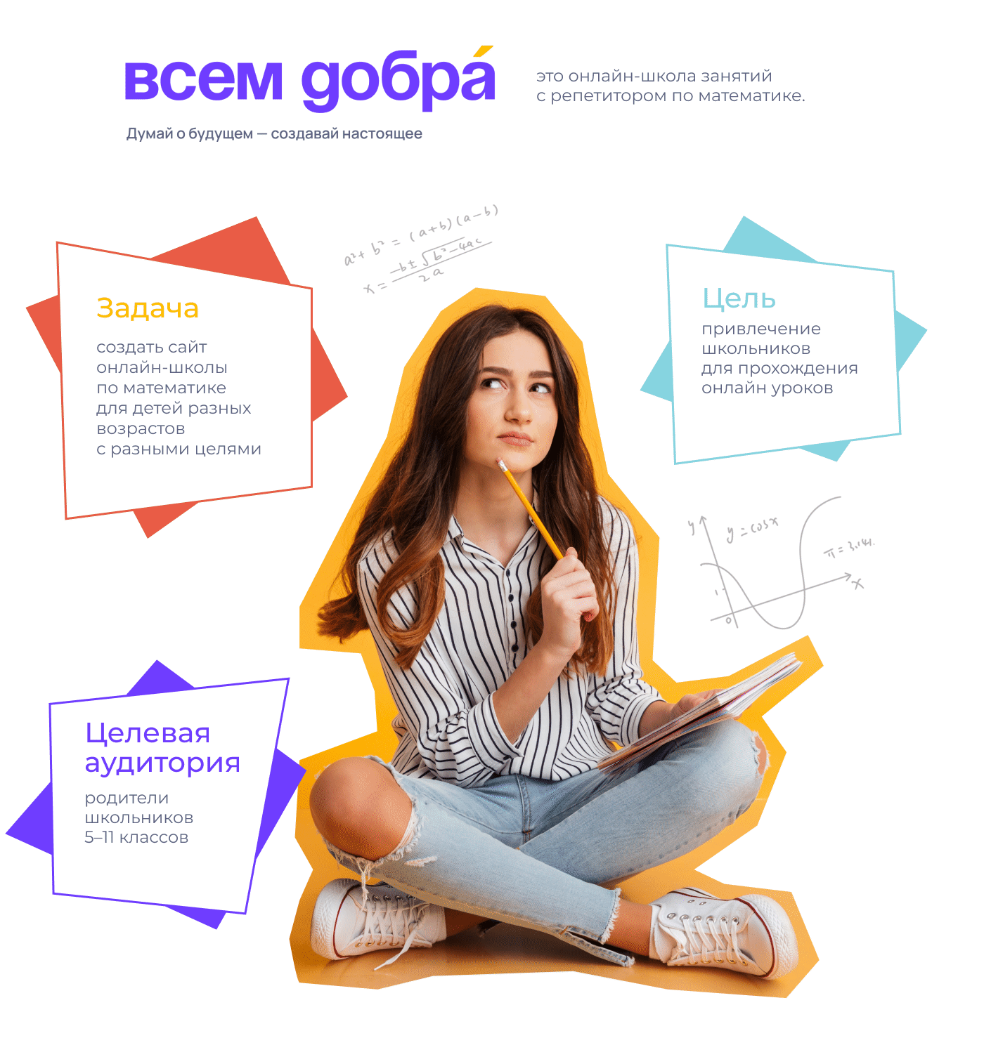 Сайт для онлайн-школы — Изображение №2 — Интерфейсы, Анимация на Dprofile
