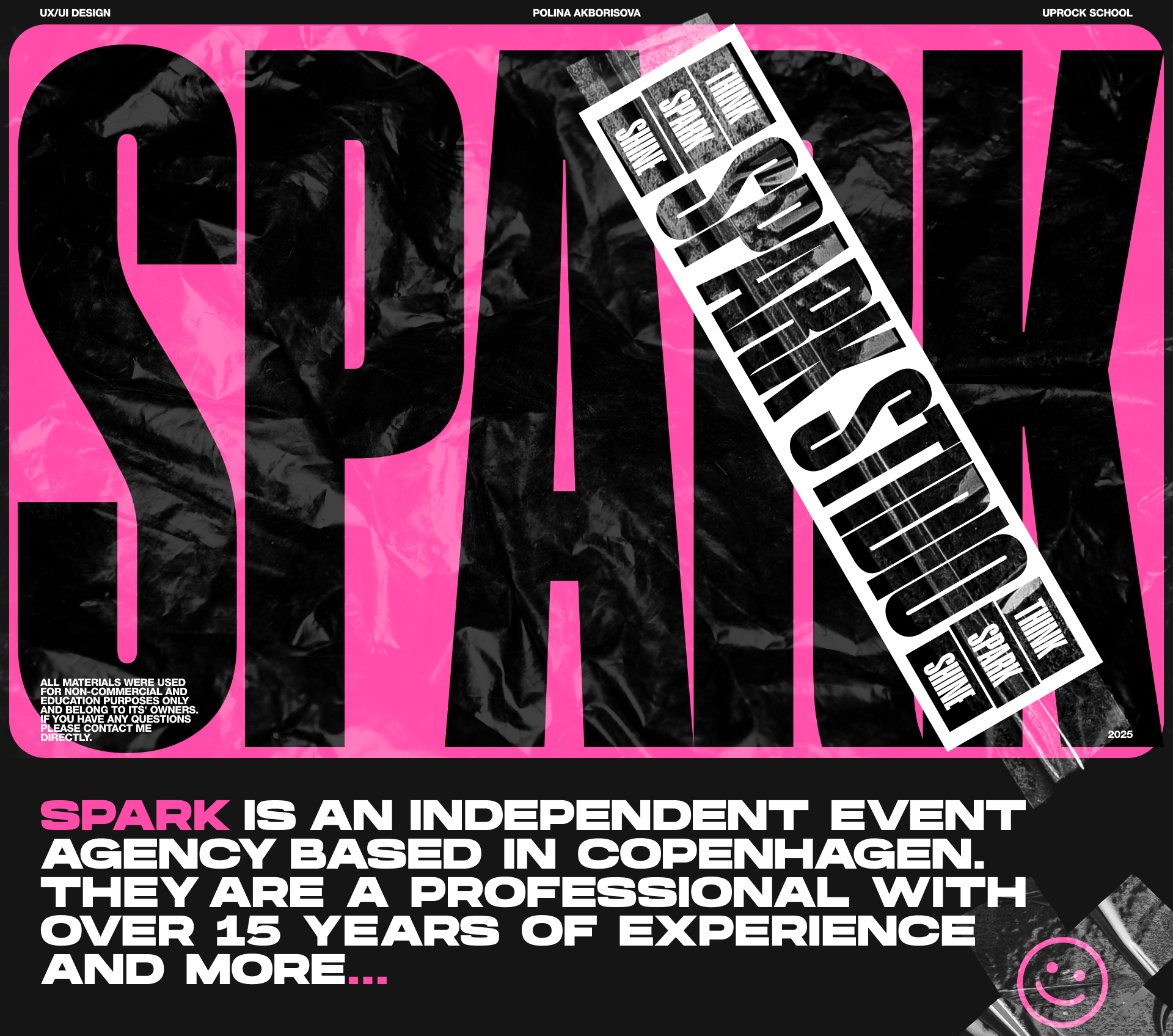 SPARK – Event Agency — Изображение №1 — Интерфейсы на Dprofile