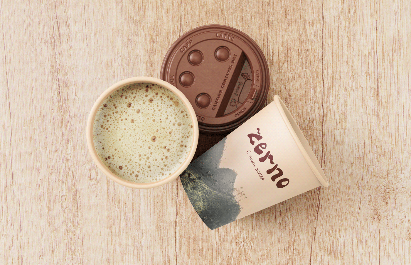 Zerno coffee house branding | Lettering — Изображение №7 — Брендинг, Графика на Dprofile
