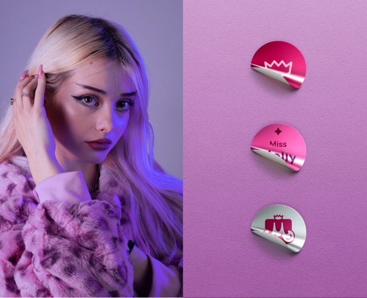 Miss Molly | Heraldic logo and branding на Dprofile