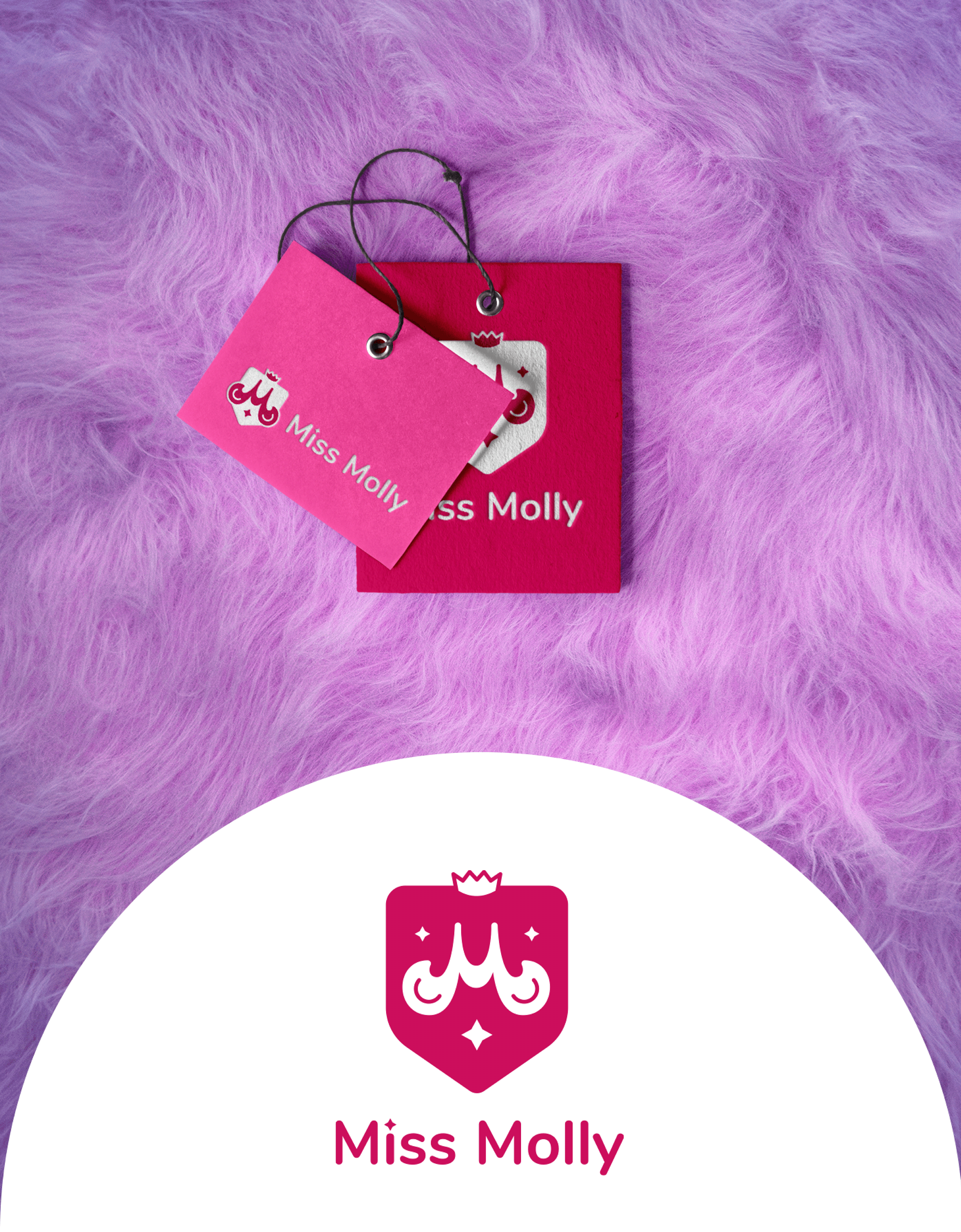Miss Molly | Heraldic logo and branding — Изображение №1 — Брендинг, Графика на Dprofile