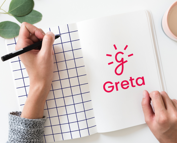 Greta English Club Branding | Minimalist logo — Брендинг, Графика на Dprofile