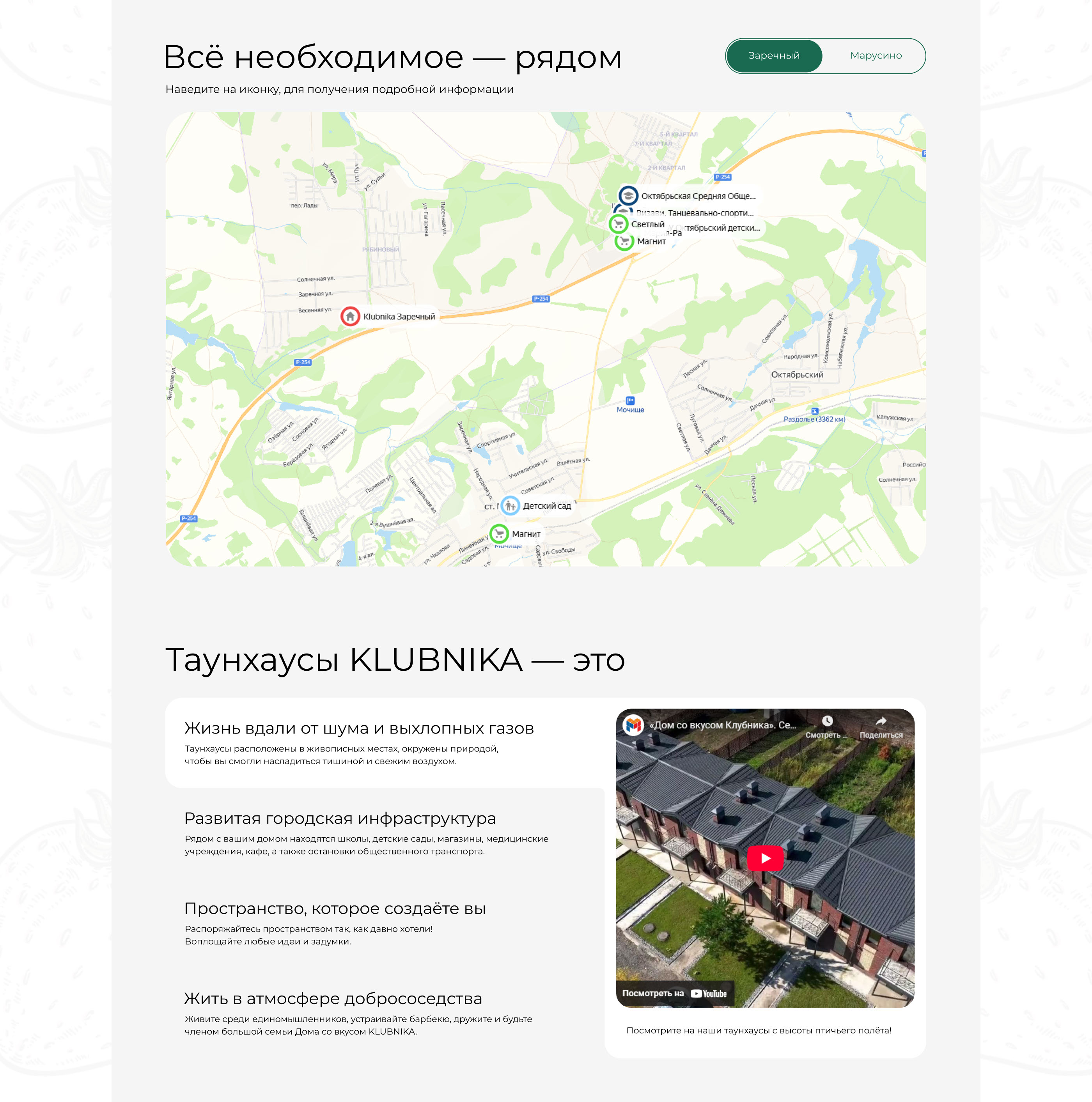 Дом со вкусом KLUBNIKA | Редизайн сайта — Изображение №12 — Интерфейсы на Dprofile